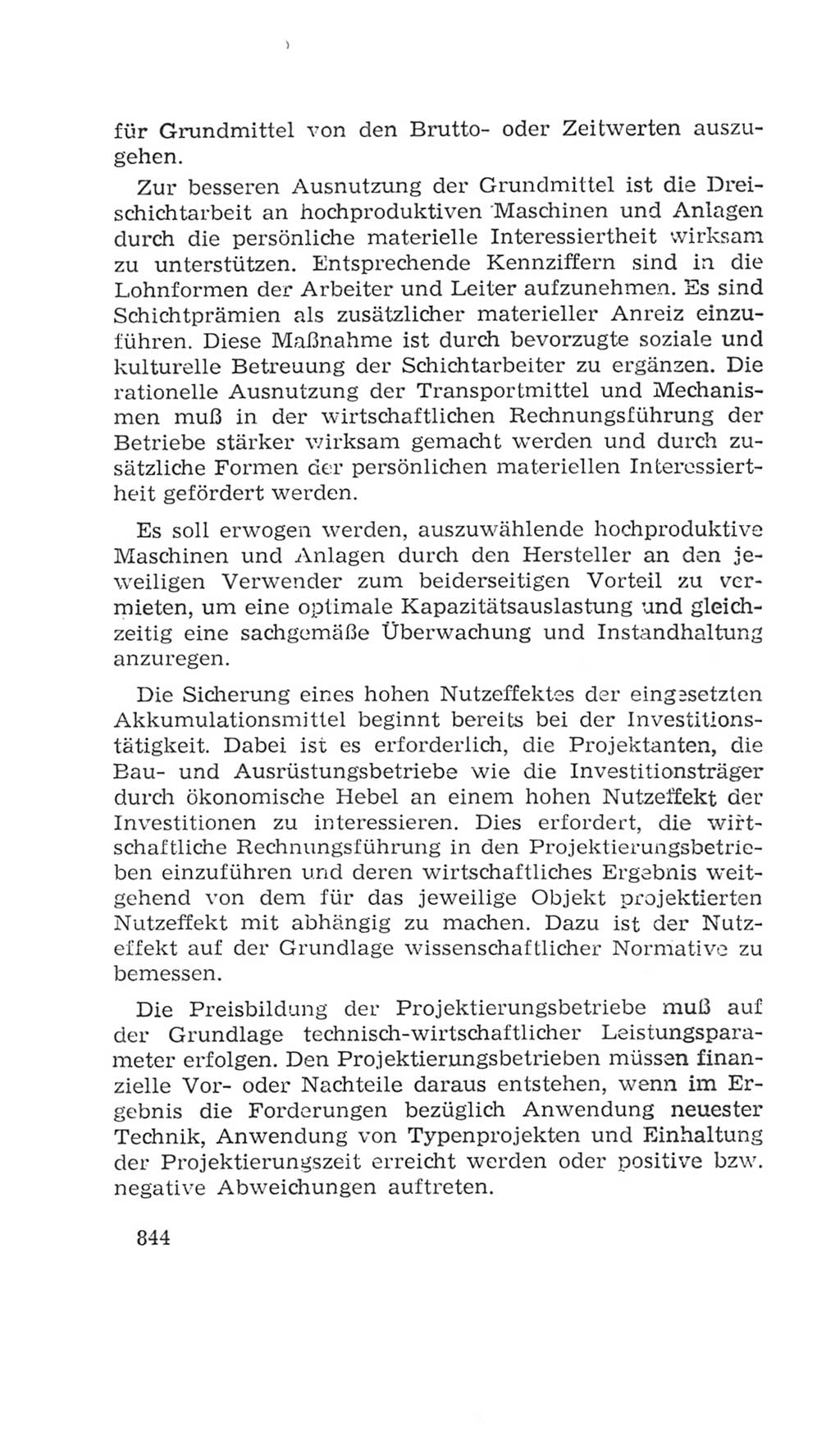 Volkskammer (VK) der Deutschen Demokratischen Republik (DDR), 4. Wahlperiode 1963-1967, Seite 844 (VK. DDR 4. WP. 1963-1967, S. 844)