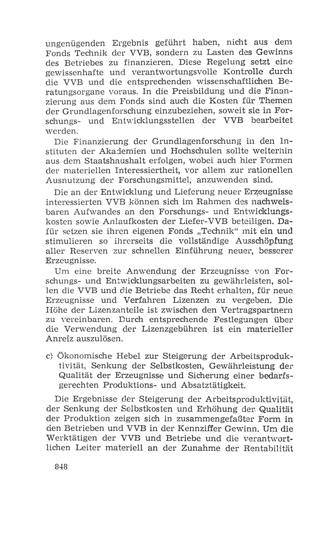 Volkskammer (VK) der Deutschen Demokratischen Republik (DDR), 4. Wahlperiode 1963-1967, Seite 848 (VK. DDR 4. WP. 1963-1967, S. 848)