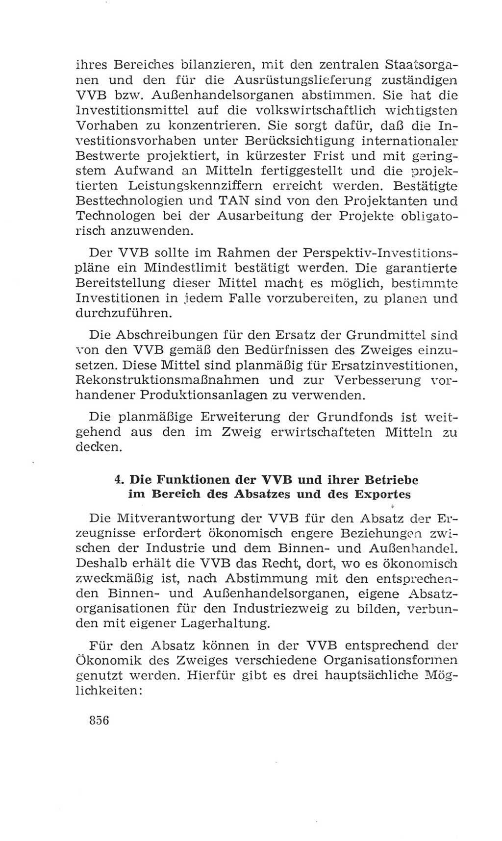Volkskammer (VK) der Deutschen Demokratischen Republik (DDR), 4. Wahlperiode 1963-1967, Seite 856 (VK. DDR 4. WP. 1963-1967, S. 856)