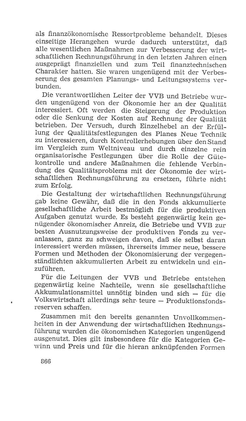 Volkskammer (VK) der Deutschen Demokratischen Republik (DDR), 4. Wahlperiode 1963-1967, Seite 866 (VK. DDR 4. WP. 1963-1967, S. 866)