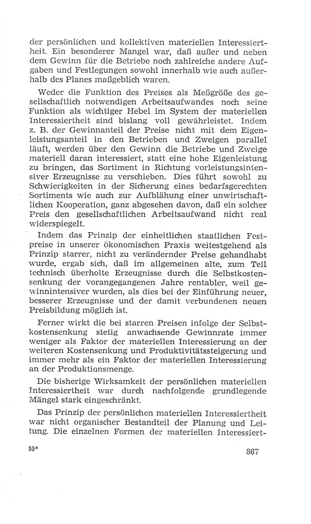 Volkskammer (VK) der Deutschen Demokratischen Republik (DDR), 4. Wahlperiode 1963-1967, Seite 867 (VK. DDR 4. WP. 1963-1967, S. 867)