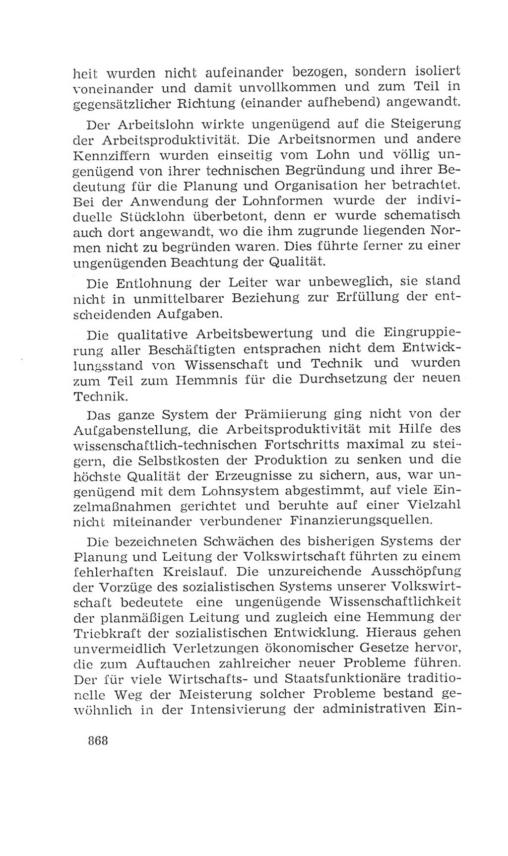 Volkskammer (VK) der Deutschen Demokratischen Republik (DDR), 4. Wahlperiode 1963-1967, Seite 868 (VK. DDR 4. WP. 1963-1967, S. 868)