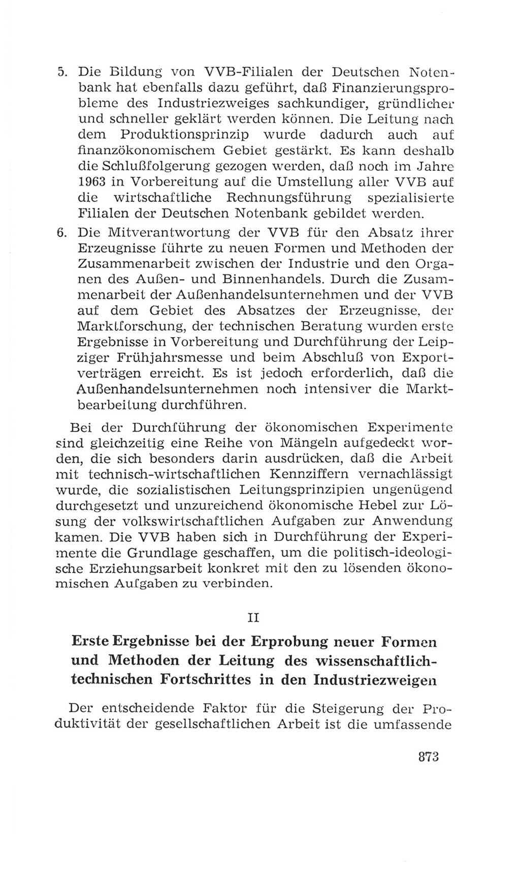 Volkskammer (VK) der Deutschen Demokratischen Republik (DDR), 4. Wahlperiode 1963-1967, Seite 873 (VK. DDR 4. WP. 1963-1967, S. 873)