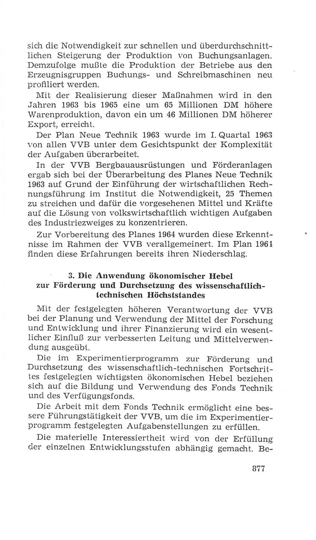 Volkskammer (VK) der Deutschen Demokratischen Republik (DDR), 4. Wahlperiode 1963-1967, Seite 877 (VK. DDR 4. WP. 1963-1967, S. 877)