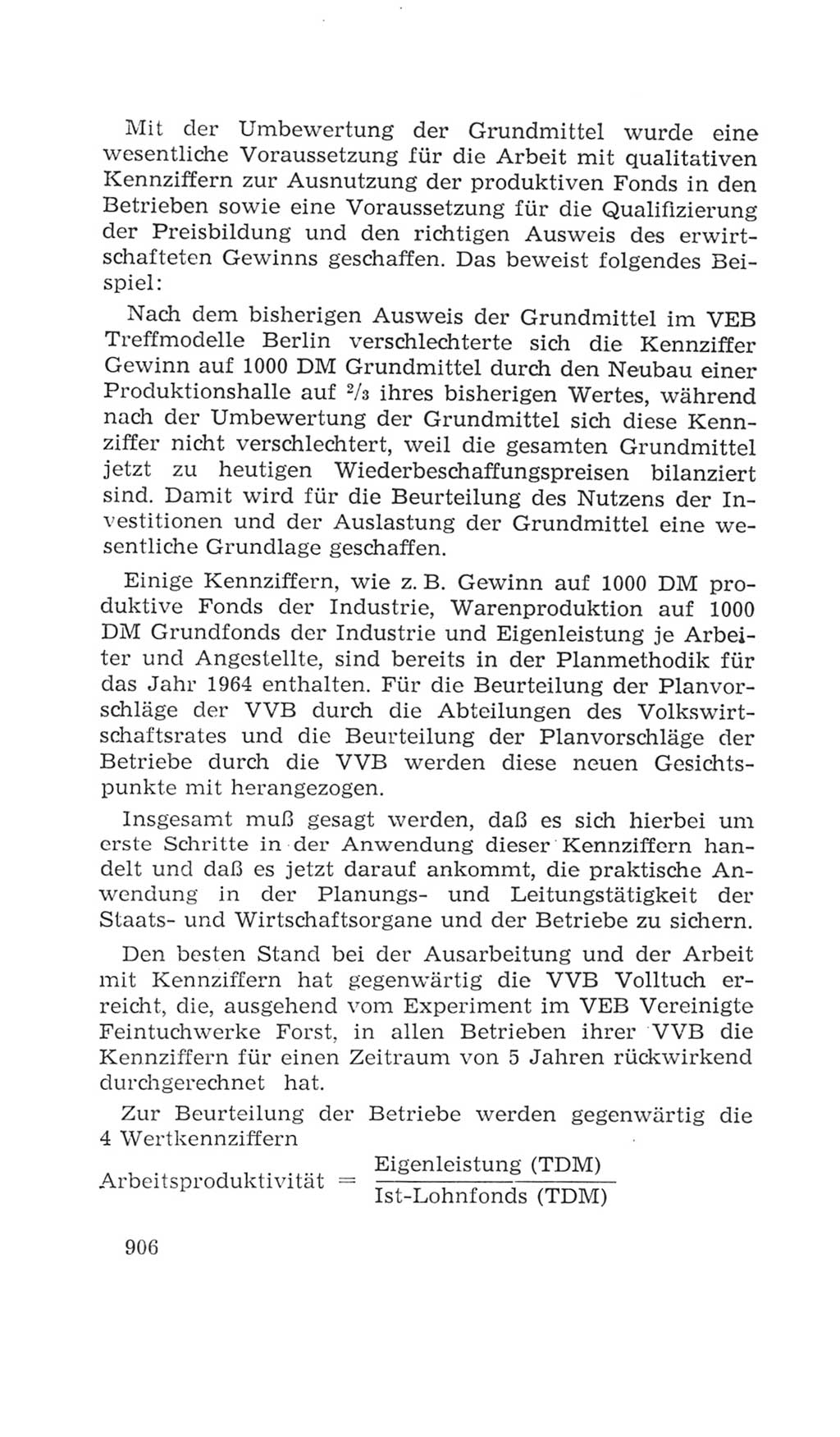 Volkskammer (VK) der Deutschen Demokratischen Republik (DDR), 4. Wahlperiode 1963-1967, Seite 906 (VK. DDR 4. WP. 1963-1967, S. 906)