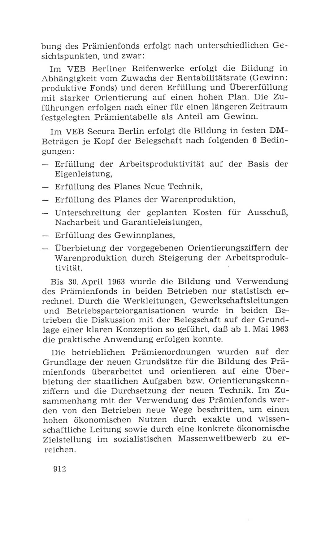 Volkskammer (VK) der Deutschen Demokratischen Republik (DDR), 4. Wahlperiode 1963-1967, Seite 912 (VK. DDR 4. WP. 1963-1967, S. 912)