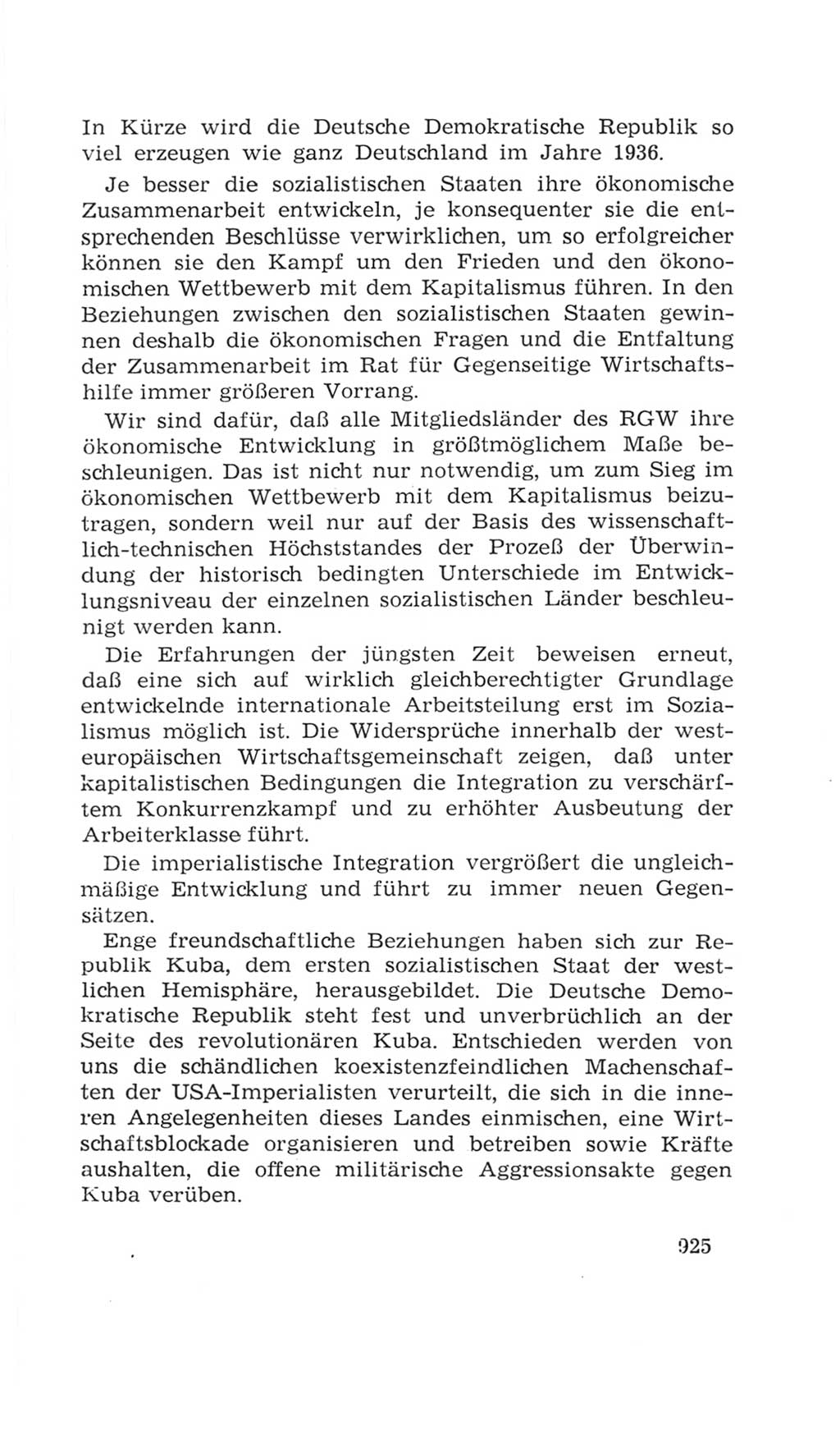 Volkskammer (VK) der Deutschen Demokratischen Republik (DDR), 4. Wahlperiode 1963-1967, Seite 925 (VK. DDR 4. WP. 1963-1967, S. 925)