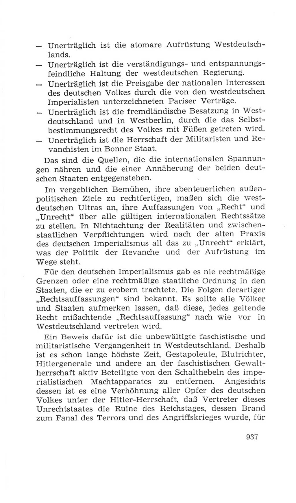 Volkskammer (VK) der Deutschen Demokratischen Republik (DDR), 4. Wahlperiode 1963-1967, Seite 937 (VK. DDR 4. WP. 1963-1967, S. 937)