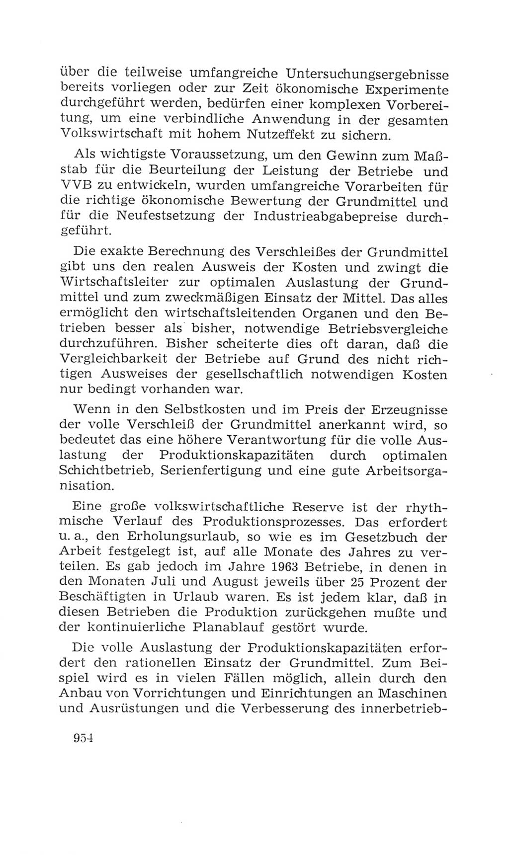 Volkskammer (VK) der Deutschen Demokratischen Republik (DDR), 4. Wahlperiode 1963-1967, Seite 954 (VK. DDR 4. WP. 1963-1967, S. 954)