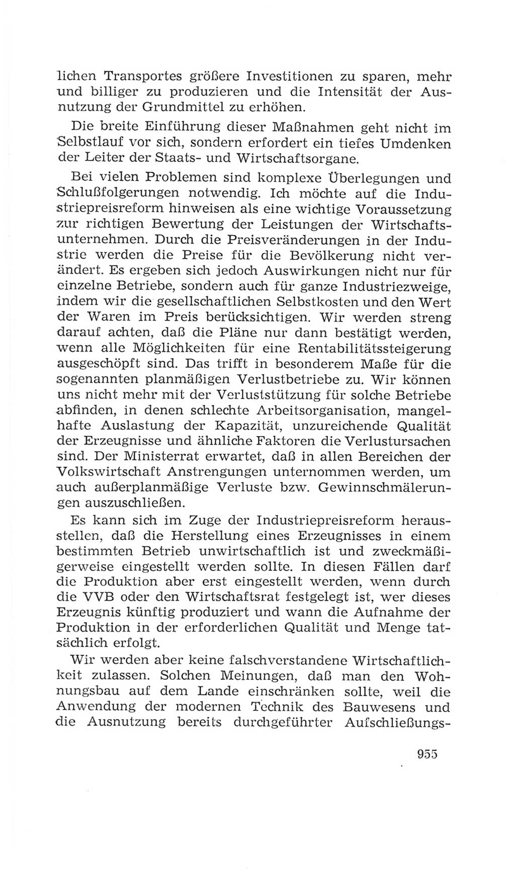 Volkskammer (VK) der Deutschen Demokratischen Republik (DDR), 4. Wahlperiode 1963-1967, Seite 955 (VK. DDR 4. WP. 1963-1967, S. 955)