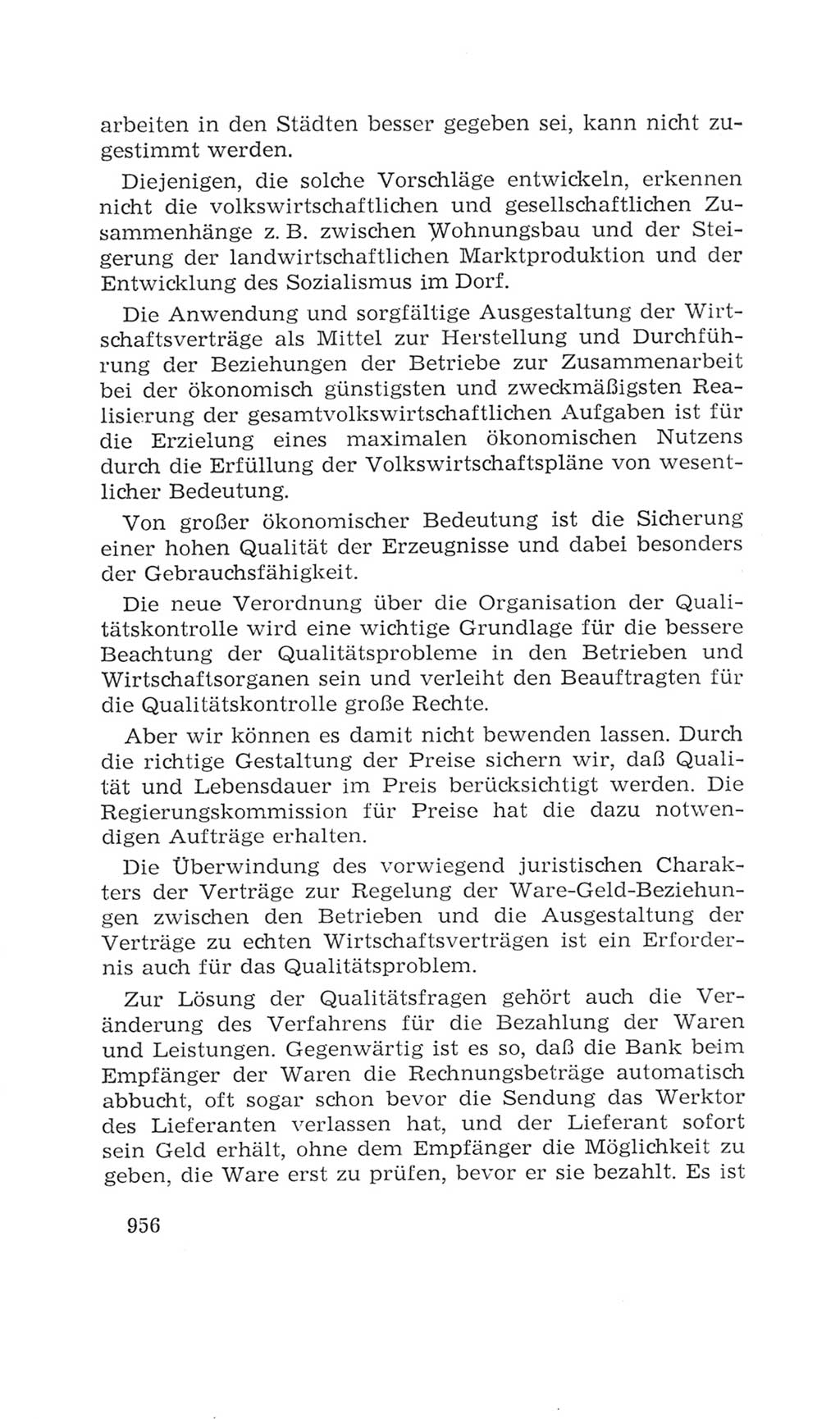 Volkskammer (VK) der Deutschen Demokratischen Republik (DDR), 4. Wahlperiode 1963-1967, Seite 956 (VK. DDR 4. WP. 1963-1967, S. 956)