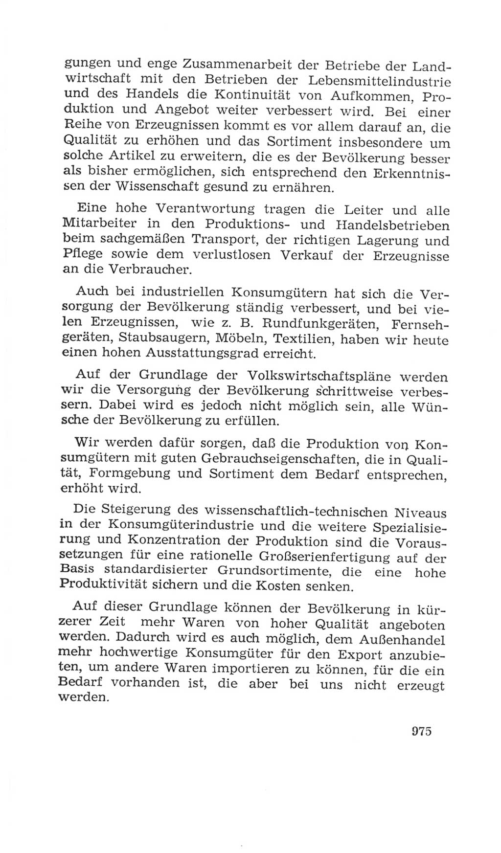 Volkskammer (VK) der Deutschen Demokratischen Republik (DDR), 4. Wahlperiode 1963-1967, Seite 975 (VK. DDR 4. WP. 1963-1967, S. 975)