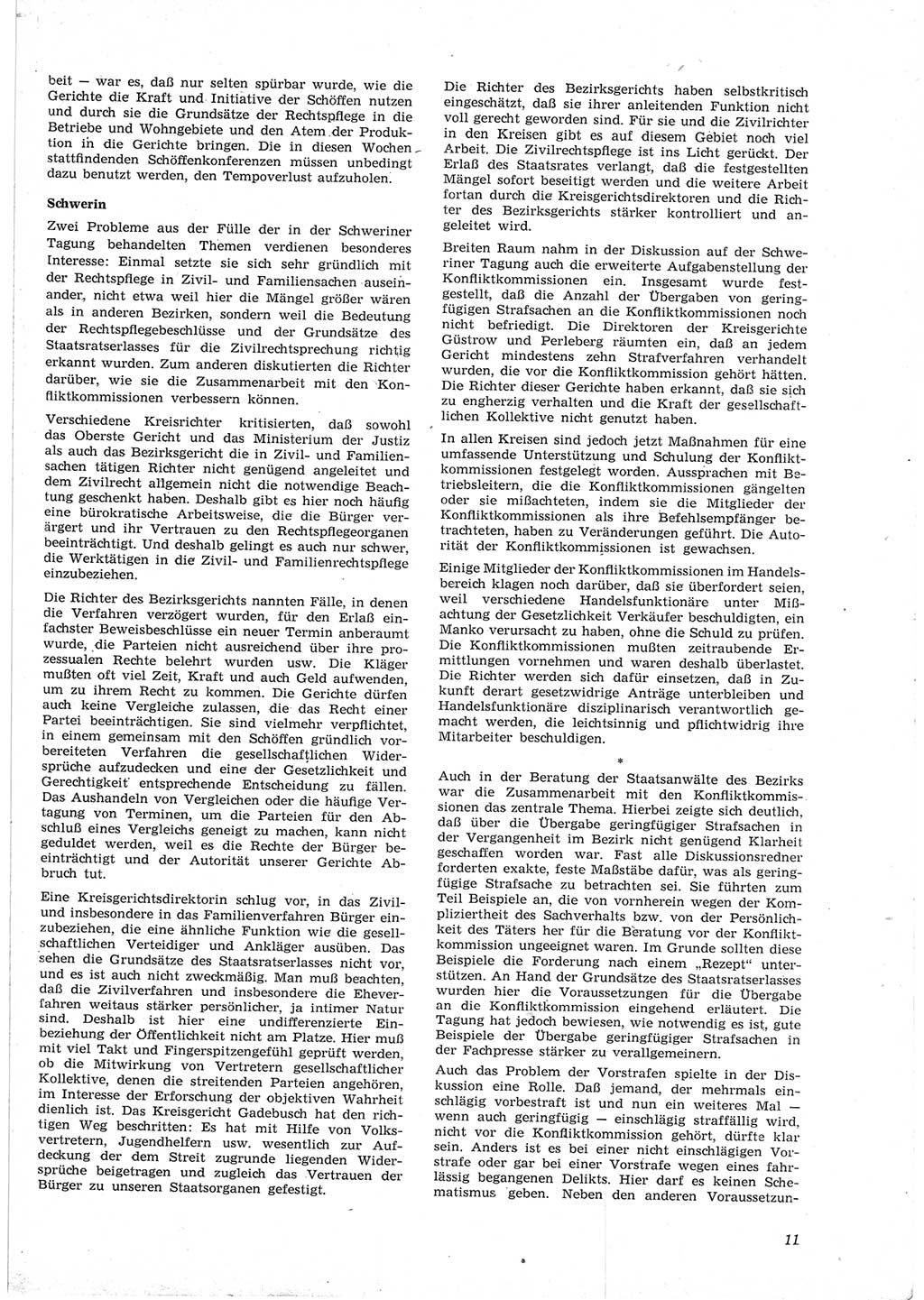 Neue Justiz (NJ), Zeitschrift für Recht und Rechtswissenschaft [Deutsche Demokratische Republik (DDR)], 17. Jahrgang 1963, Seite 11 (NJ DDR 1963, S. 11)