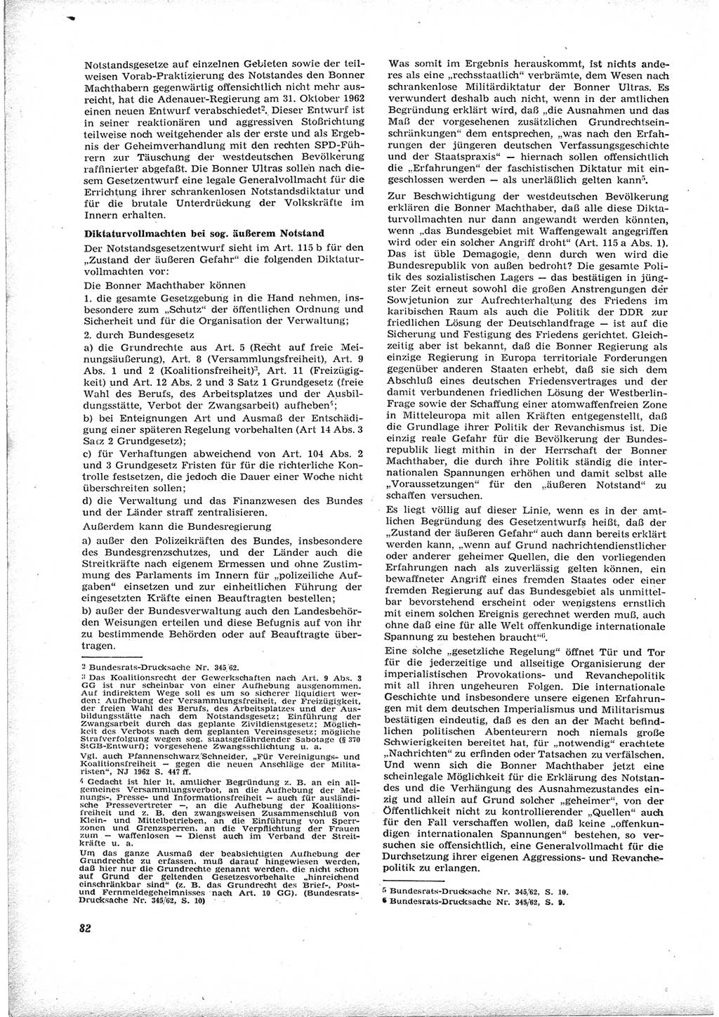 Neue Justiz (NJ), Zeitschrift für Recht und Rechtswissenschaft [Deutsche Demokratische Republik (DDR)], 17. Jahrgang 1963, Seite 82 (NJ DDR 1963, S. 82)