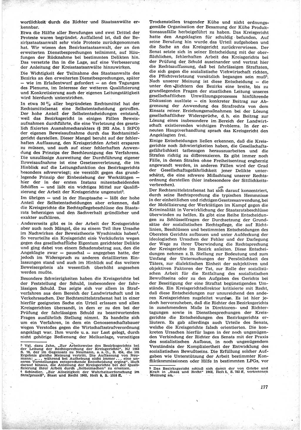 Neue Justiz (NJ), Zeitschrift für Recht und Rechtswissenschaft [Deutsche Demokratische Republik (DDR)], 17. Jahrgang 1963, Seite 177 (NJ DDR 1963, S. 177)