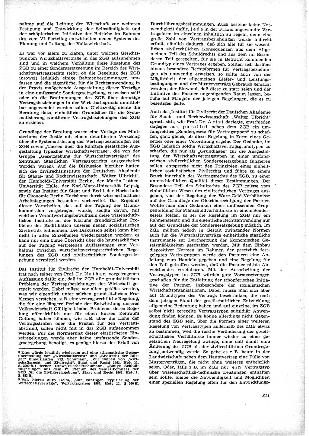 Neue Justiz (NJ), Zeitschrift für Recht und Rechtswissenschaft [Deutsche Demokratische Republik (DDR)], 17. Jahrgang 1963, Seite 211 (NJ DDR 1963, S. 211)