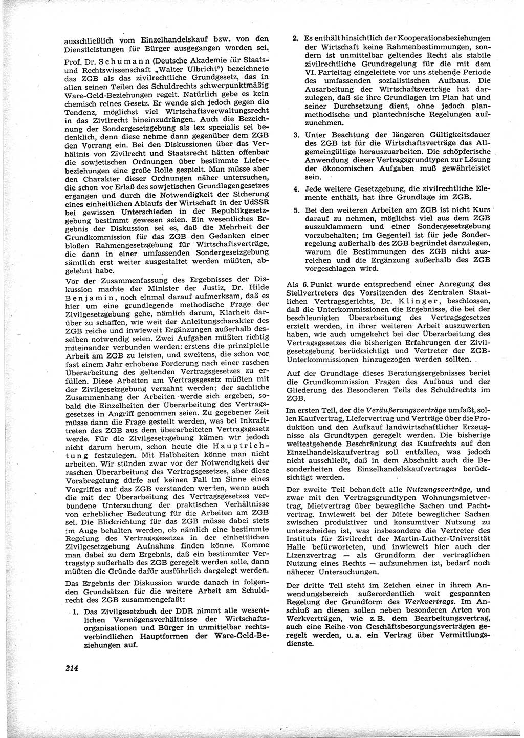 Neue Justiz (NJ), Zeitschrift für Recht und Rechtswissenschaft [Deutsche Demokratische Republik (DDR)], 17. Jahrgang 1963, Seite 214 (NJ DDR 1963, S. 214)