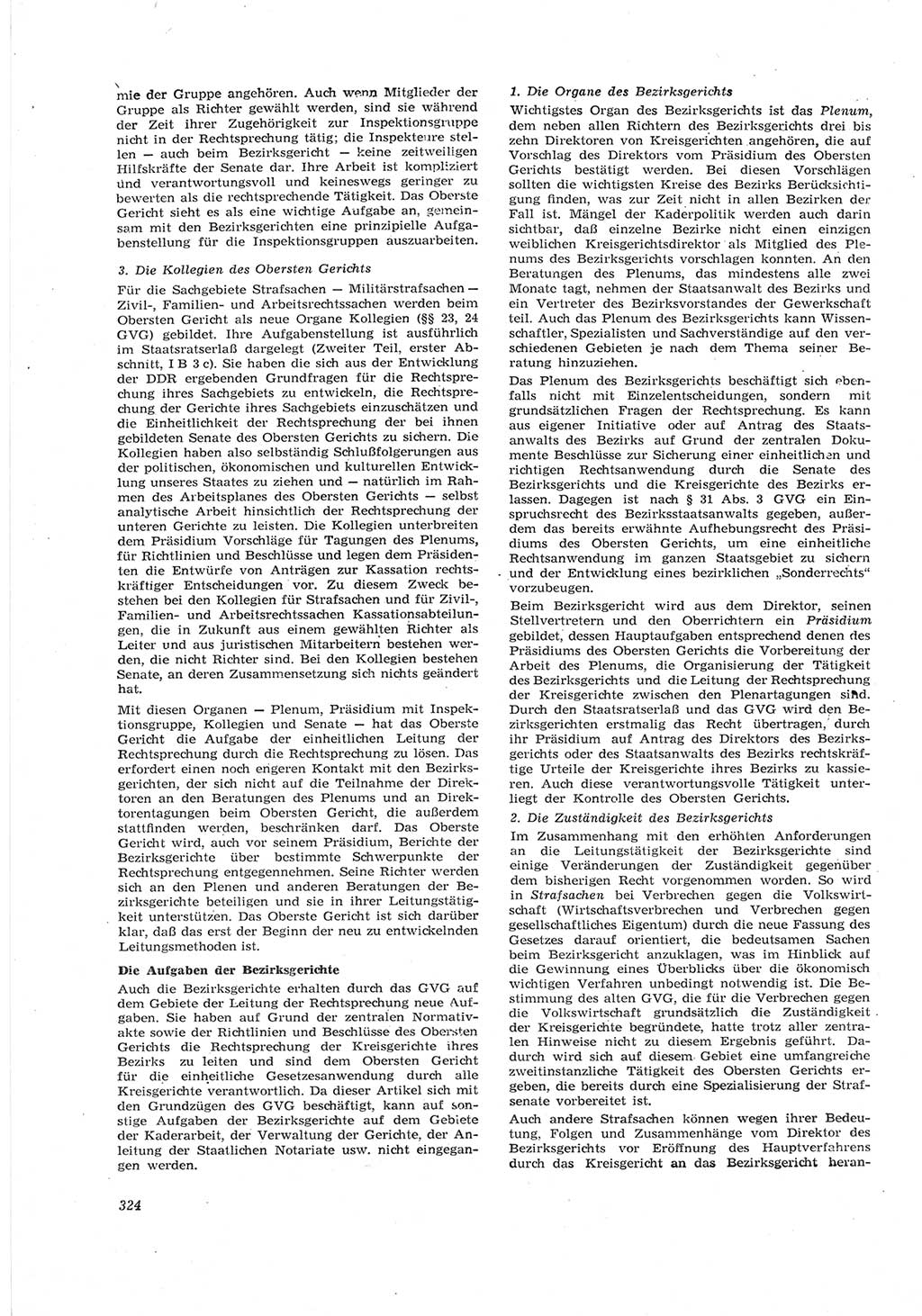 Neue Justiz (NJ), Zeitschrift für Recht und Rechtswissenschaft [Deutsche Demokratische Republik (DDR)], 17. Jahrgang 1963, Seite 324 (NJ DDR 1963, S. 324)