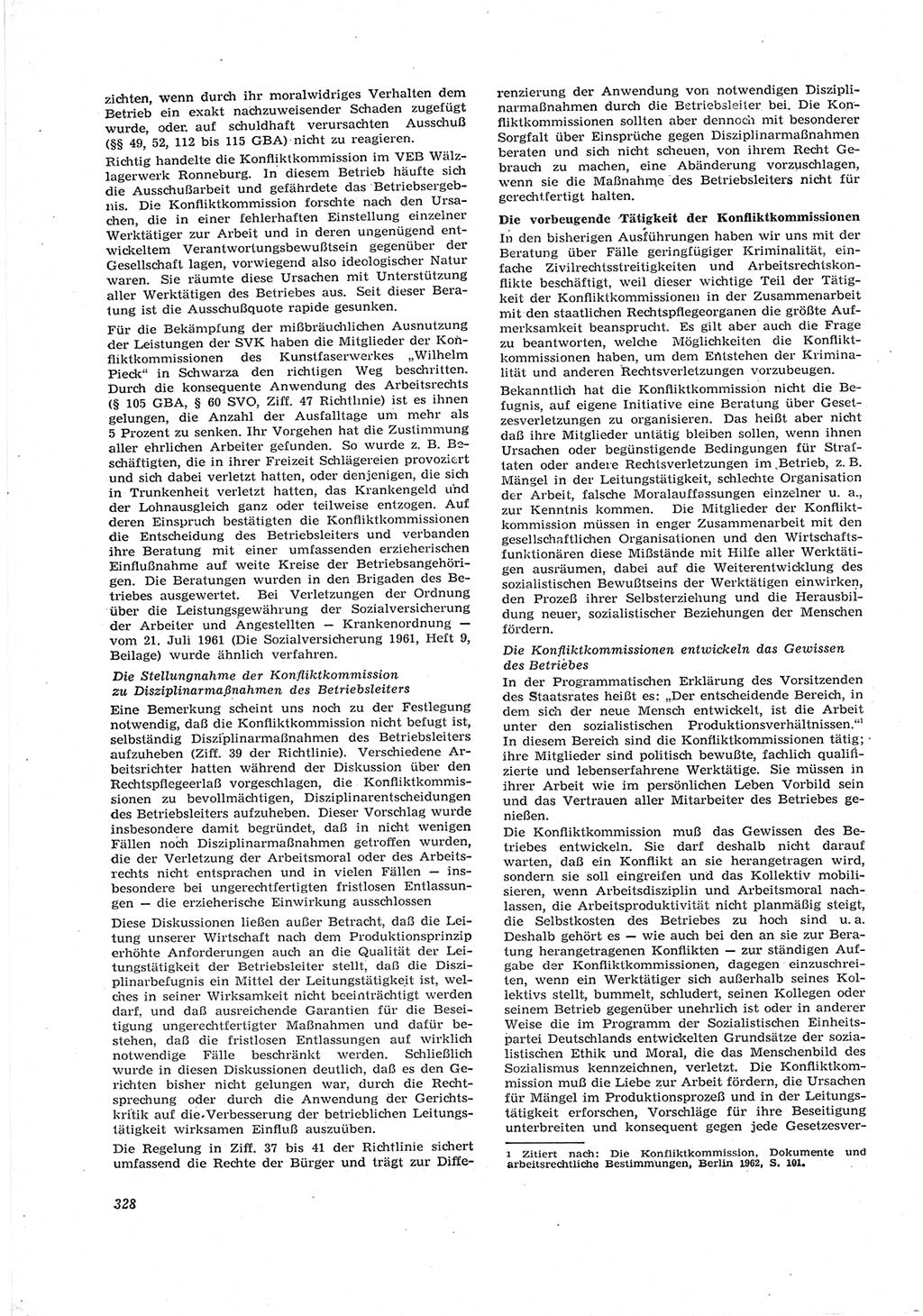 Neue Justiz (NJ), Zeitschrift für Recht und Rechtswissenschaft [Deutsche Demokratische Republik (DDR)], 17. Jahrgang 1963, Seite 328 (NJ DDR 1963, S. 328)
