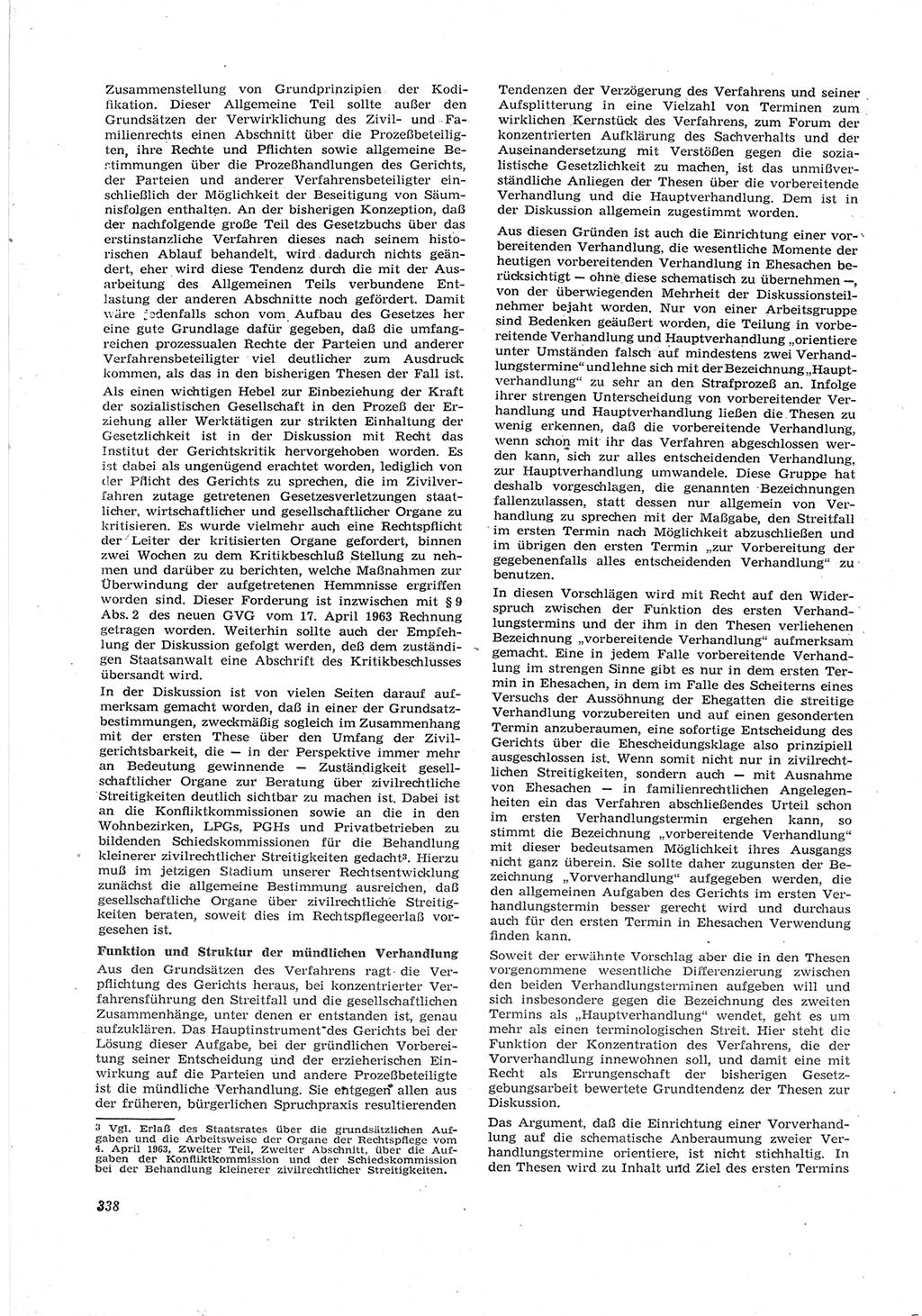 Neue Justiz (NJ), Zeitschrift für Recht und Rechtswissenschaft [Deutsche Demokratische Republik (DDR)], 17. Jahrgang 1963, Seite 338 (NJ DDR 1963, S. 338)