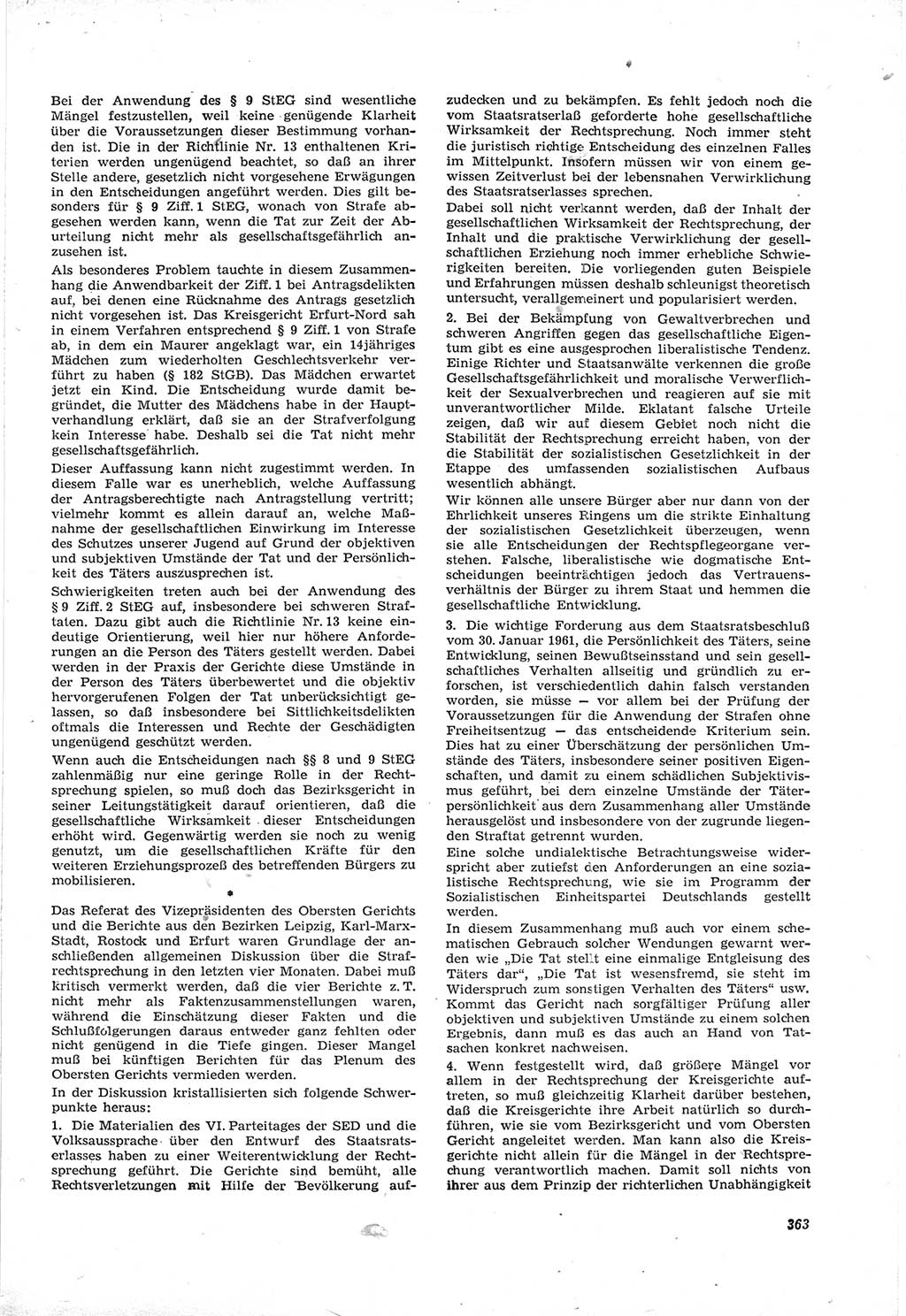 Neue Justiz (NJ), Zeitschrift für Recht und Rechtswissenschaft [Deutsche Demokratische Republik (DDR)], 17. Jahrgang 1963, Seite 363 (NJ DDR 1963, S. 363)