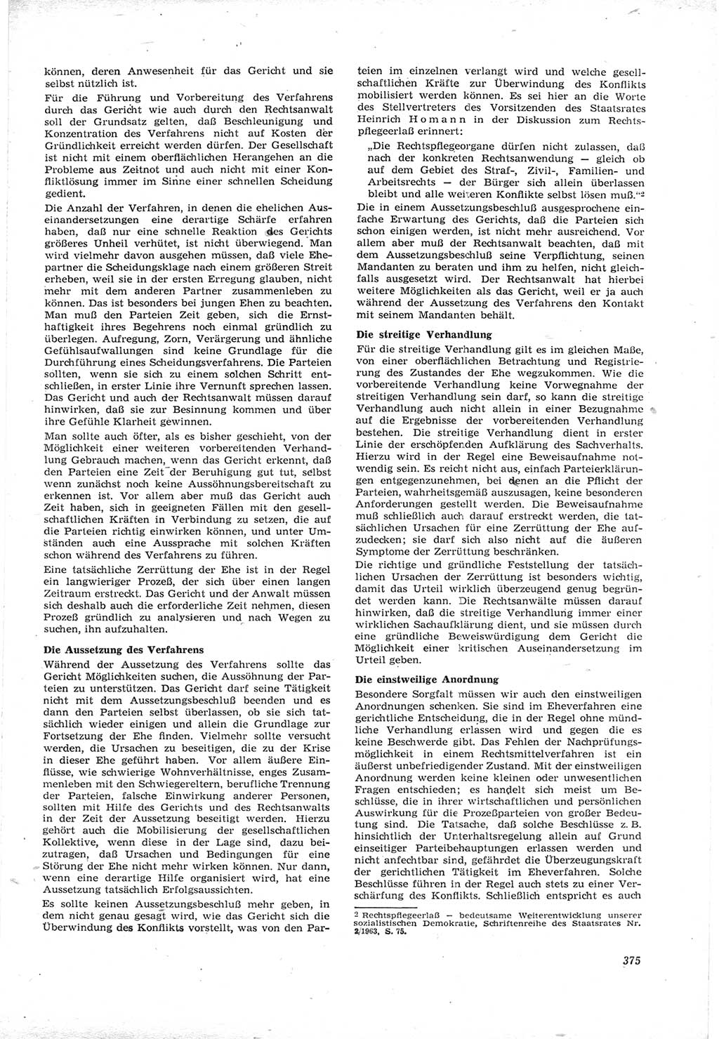 Neue Justiz (NJ), Zeitschrift für Recht und Rechtswissenschaft [Deutsche Demokratische Republik (DDR)], 17. Jahrgang 1963, Seite 375 (NJ DDR 1963, S. 375)
