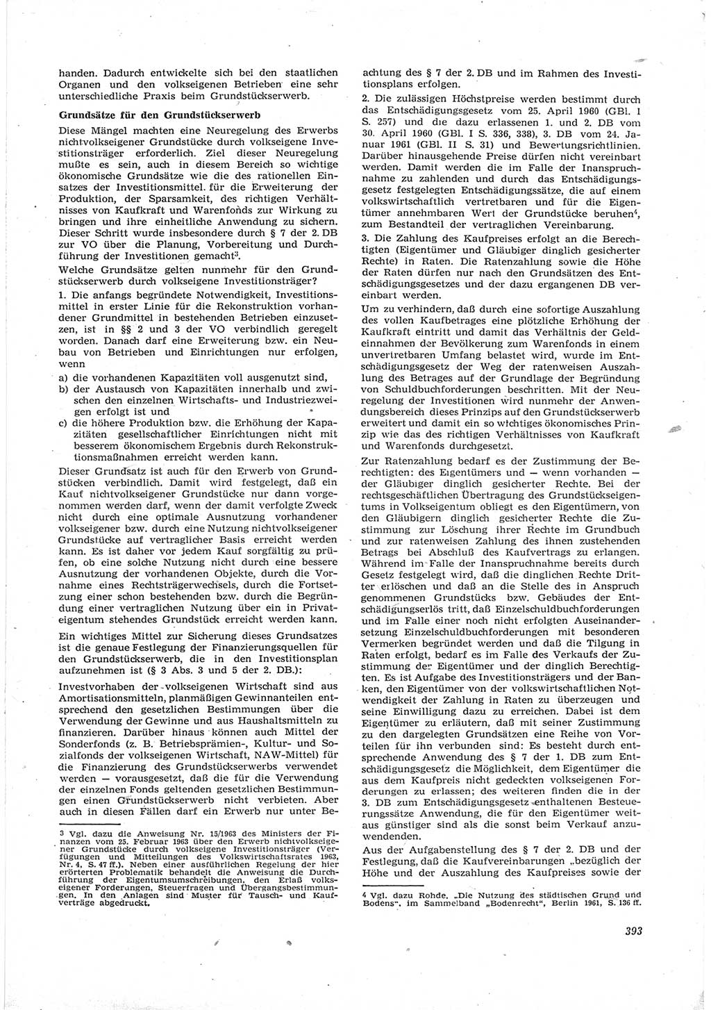 Neue Justiz (NJ), Zeitschrift für Recht und Rechtswissenschaft [Deutsche Demokratische Republik (DDR)], 17. Jahrgang 1963, Seite 393 (NJ DDR 1963, S. 393)