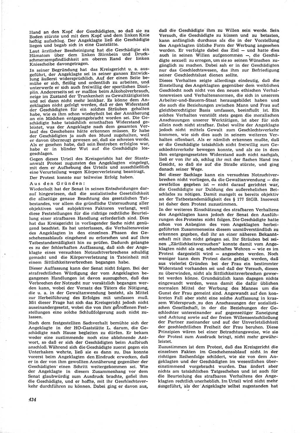 Neue Justiz (NJ), Zeitschrift für Recht und Rechtswissenschaft [Deutsche Demokratische Republik (DDR)], 17. Jahrgang 1963, Seite 434 (NJ DDR 1963, S. 434)