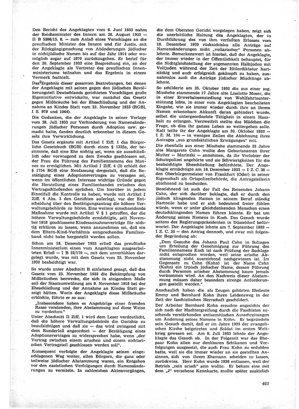 Neue Justiz (NJ), Zeitschrift für Recht und Rechtswissenschaft [Deutsche Demokratische Republik (DDR)], 17. Jahrgang 1963, Seite 461 (NJ DDR 1963, S. 461)