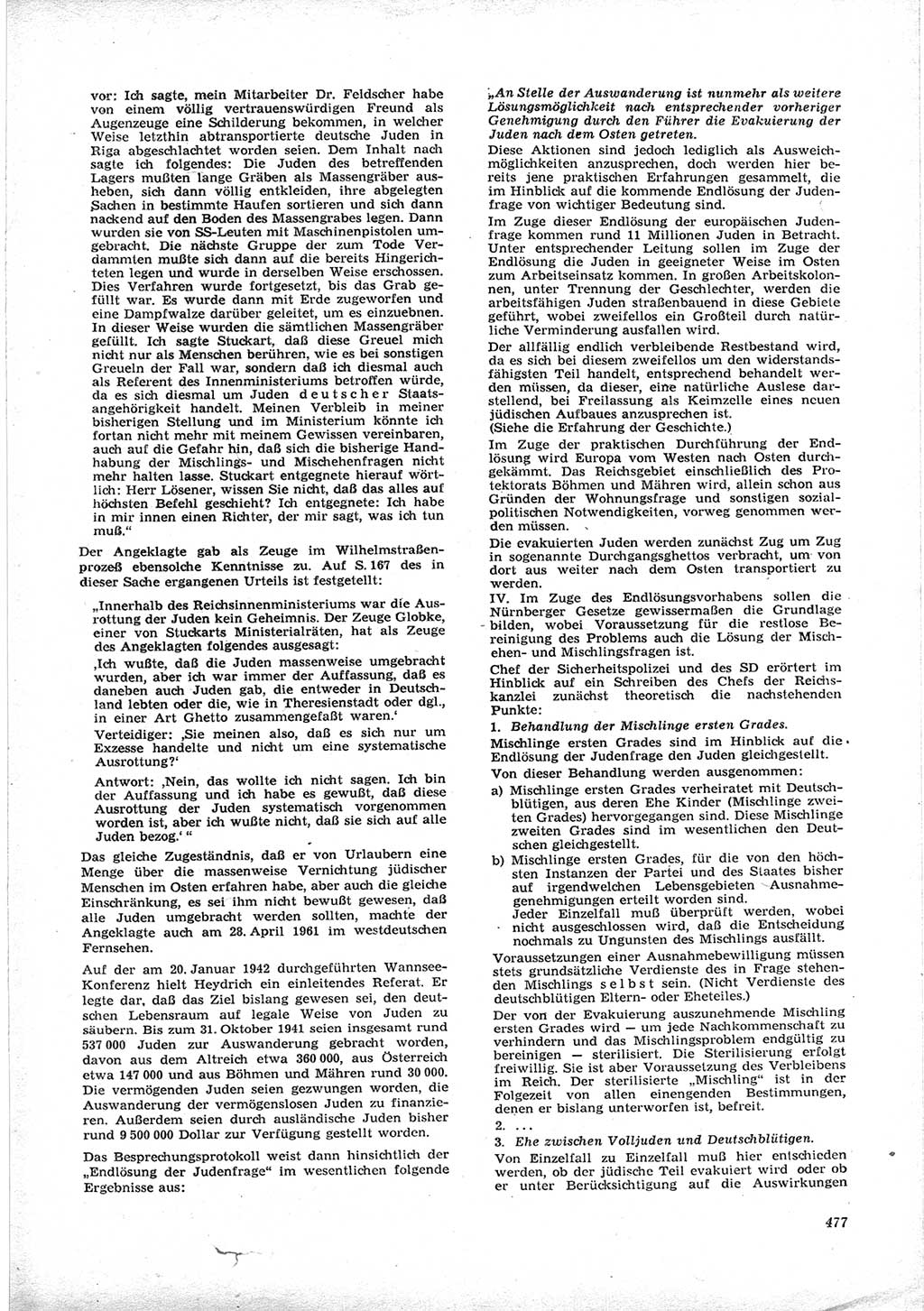 Neue Justiz (NJ), Zeitschrift für Recht und Rechtswissenschaft [Deutsche Demokratische Republik (DDR)], 17. Jahrgang 1963, Seite 477 (NJ DDR 1963, S. 477)