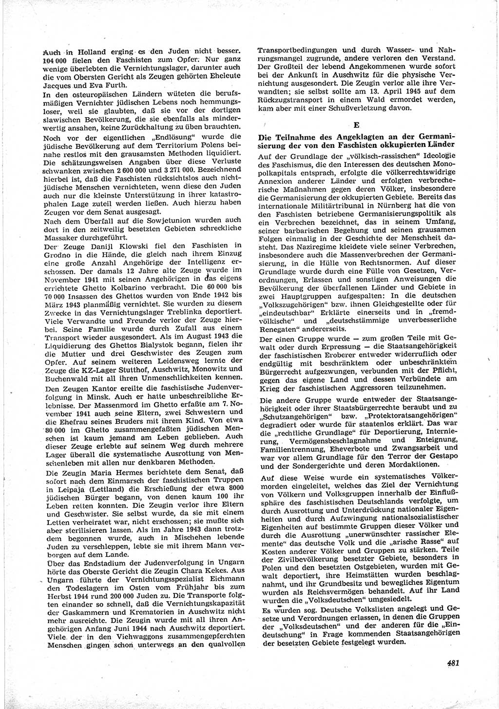Neue Justiz (NJ), Zeitschrift für Recht und Rechtswissenschaft [Deutsche Demokratische Republik (DDR)], 17. Jahrgang 1963, Seite 481 (NJ DDR 1963, S. 481)