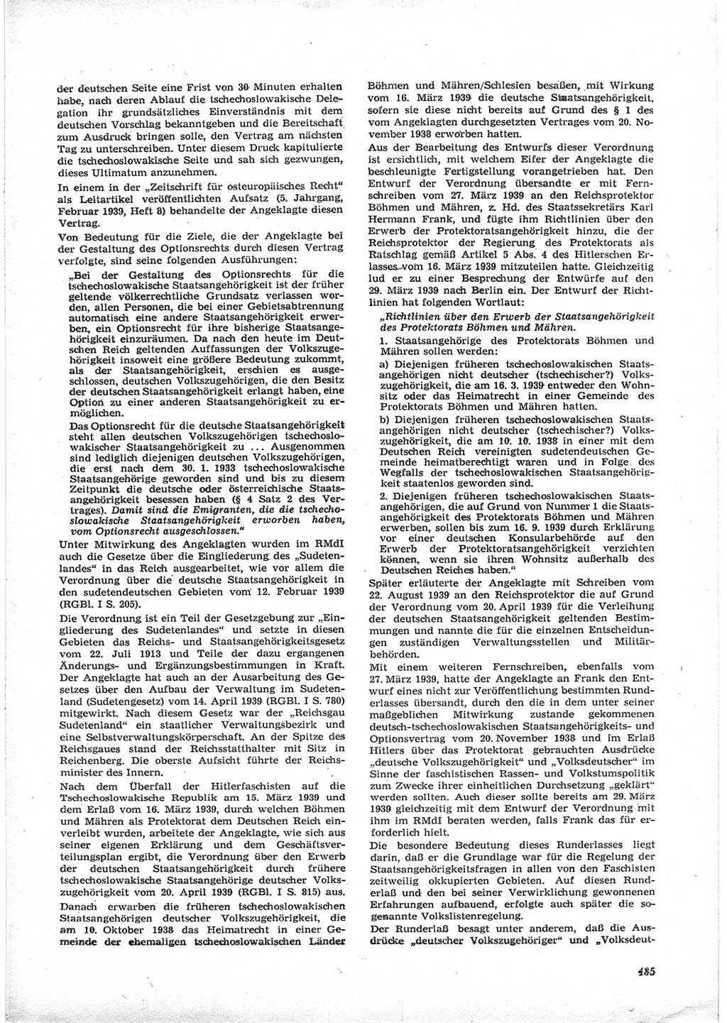 Neue Justiz (NJ), Zeitschrift für Recht und Rechtswissenschaft [Deutsche Demokratische Republik (DDR)], 17. Jahrgang 1963, Seite 485 (NJ DDR 1963, S. 485)