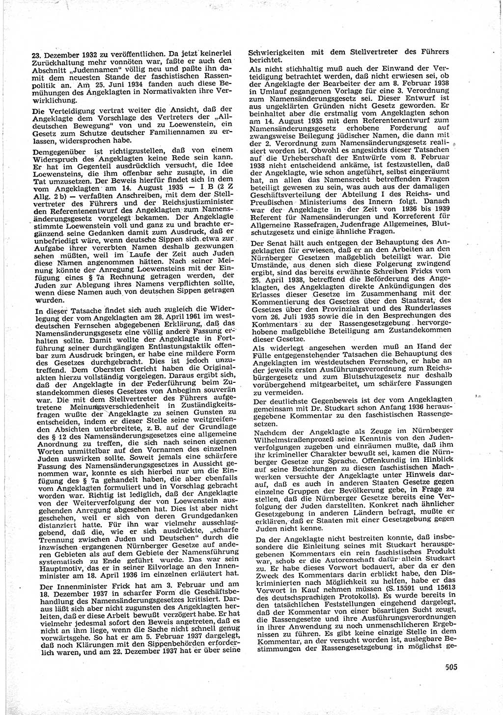 Neue Justiz (NJ), Zeitschrift für Recht und Rechtswissenschaft [Deutsche Demokratische Republik (DDR)], 17. Jahrgang 1963, Seite 505 (NJ DDR 1963, S. 505)