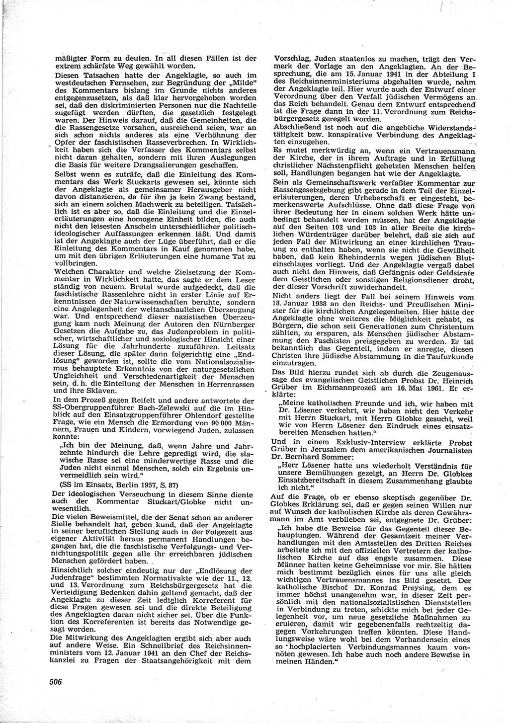 Neue Justiz (NJ), Zeitschrift für Recht und Rechtswissenschaft [Deutsche Demokratische Republik (DDR)], 17. Jahrgang 1963, Seite 506 (NJ DDR 1963, S. 506)