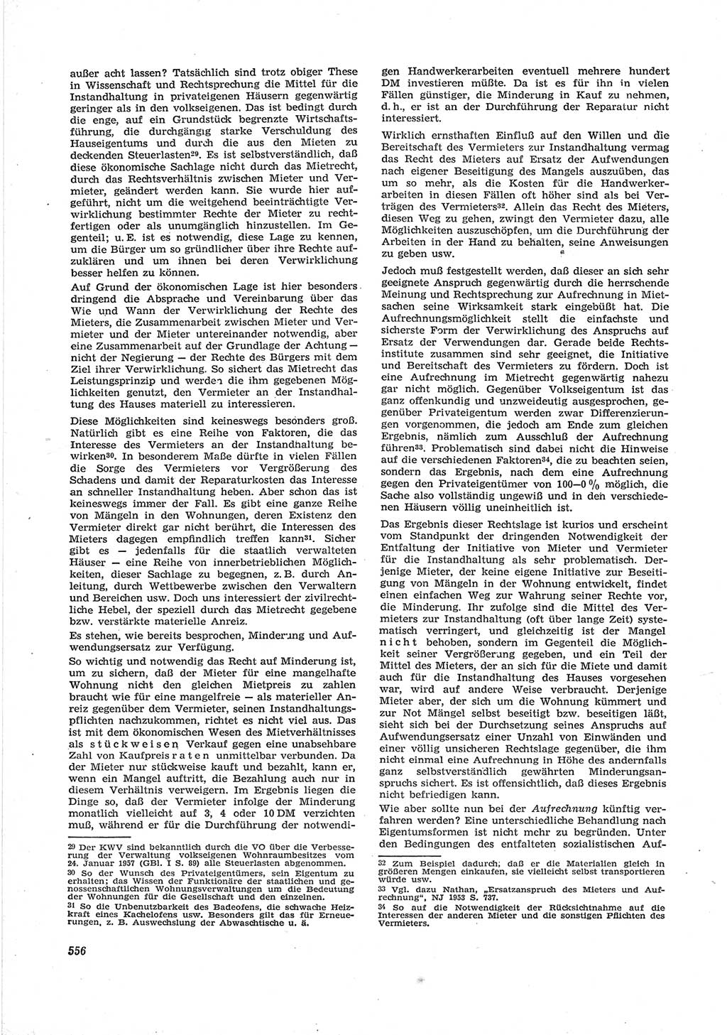 Neue Justiz (NJ), Zeitschrift für Recht und Rechtswissenschaft [Deutsche Demokratische Republik (DDR)], 17. Jahrgang 1963, Seite 556 (NJ DDR 1963, S. 556)