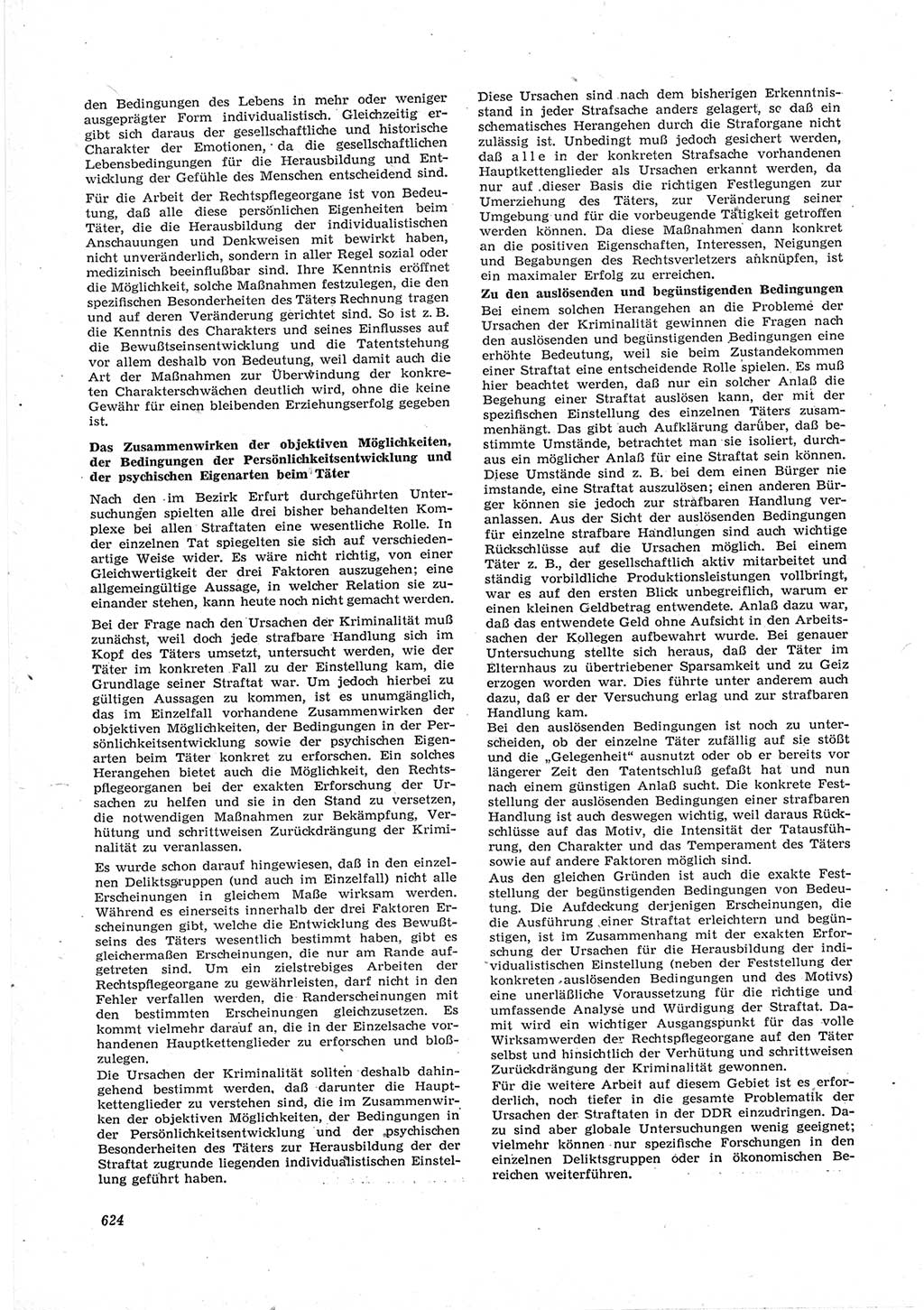 Neue Justiz (NJ), Zeitschrift für Recht und Rechtswissenschaft [Deutsche Demokratische Republik (DDR)], 17. Jahrgang 1963, Seite 624 (NJ DDR 1963, S. 624)