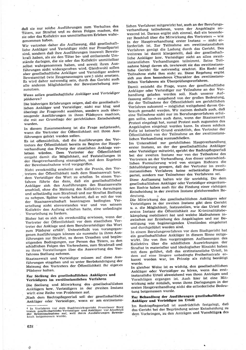 Neue Justiz (NJ), Zeitschrift für Recht und Rechtswissenschaft [Deutsche Demokratische Republik (DDR)], 17. Jahrgang 1963, Seite 628 (NJ DDR 1963, S. 628)