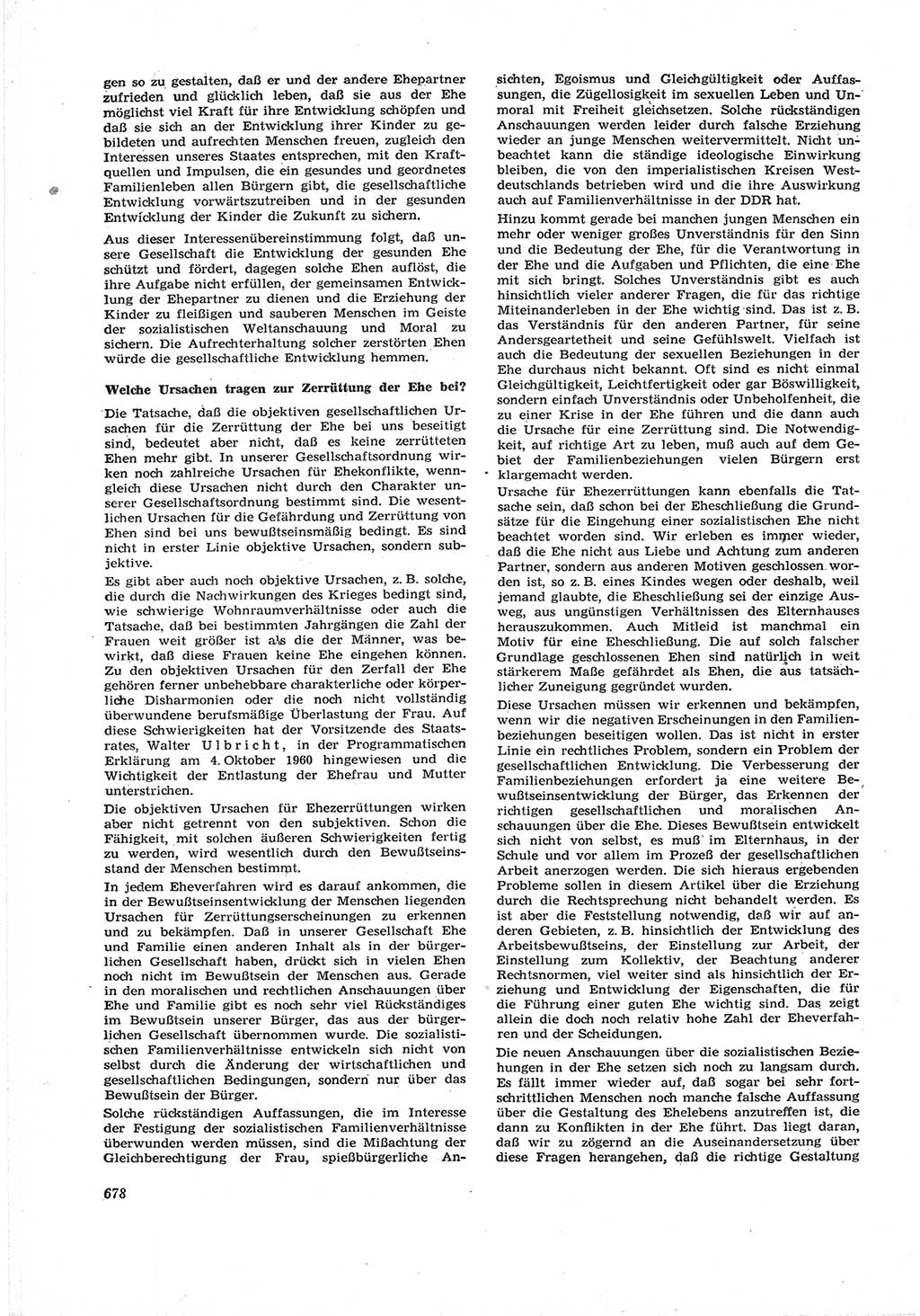Neue Justiz (NJ), Zeitschrift für Recht und Rechtswissenschaft [Deutsche Demokratische Republik (DDR)], 17. Jahrgang 1963, Seite 678 (NJ DDR 1963, S. 678)