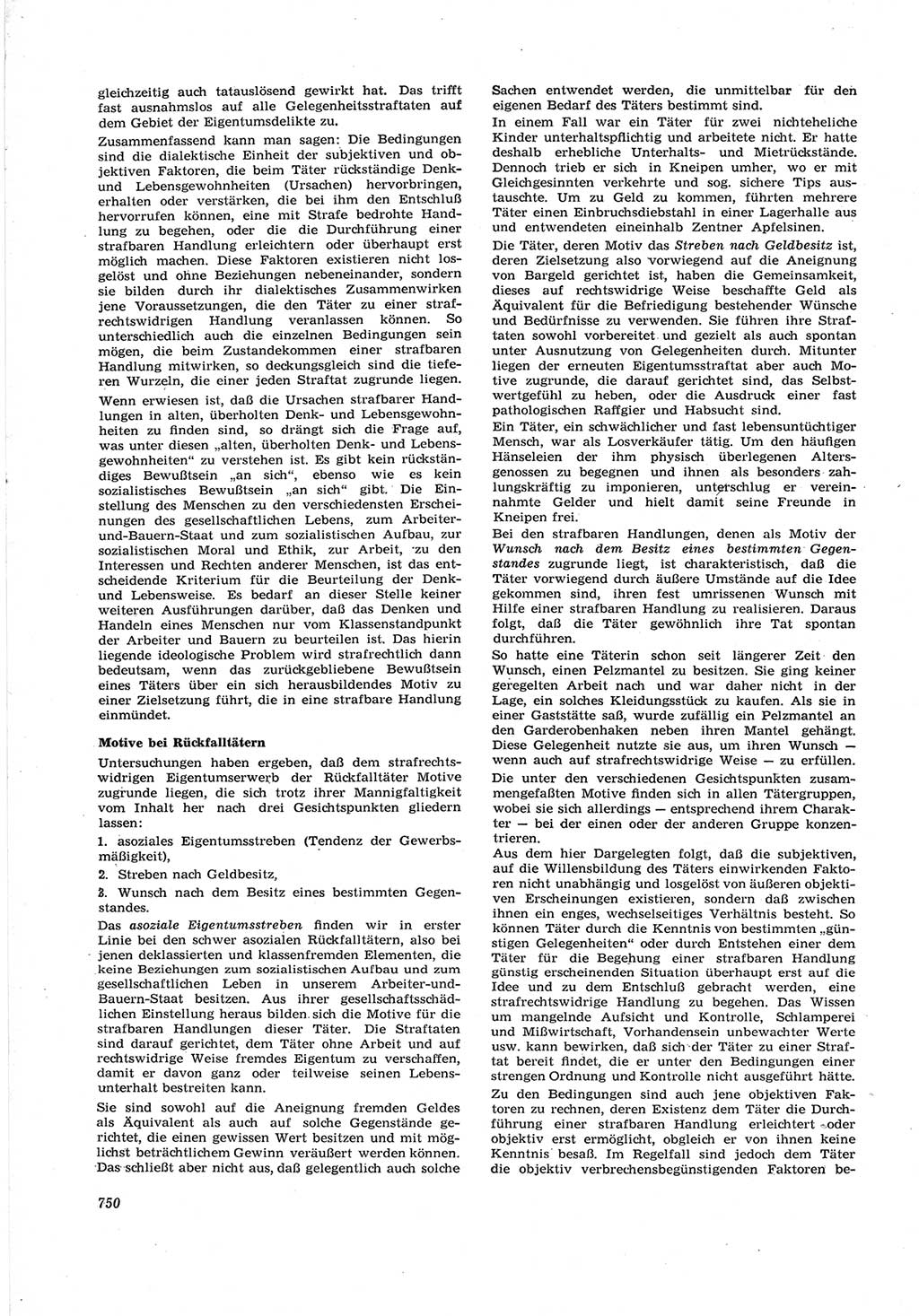 Neue Justiz (NJ), Zeitschrift für Recht und Rechtswissenschaft [Deutsche Demokratische Republik (DDR)], 17. Jahrgang 1963, Seite 750 (NJ DDR 1963, S. 750)
