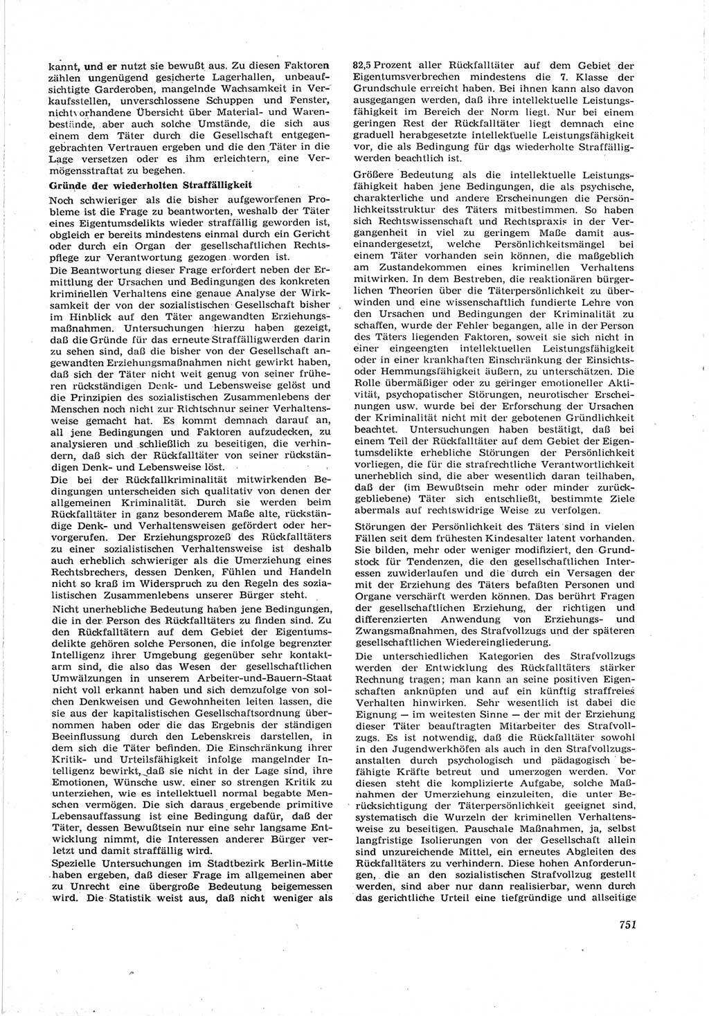 Neue Justiz (NJ), Zeitschrift für Recht und Rechtswissenschaft [Deutsche Demokratische Republik (DDR)], 17. Jahrgang 1963, Seite 751 (NJ DDR 1963, S. 751)