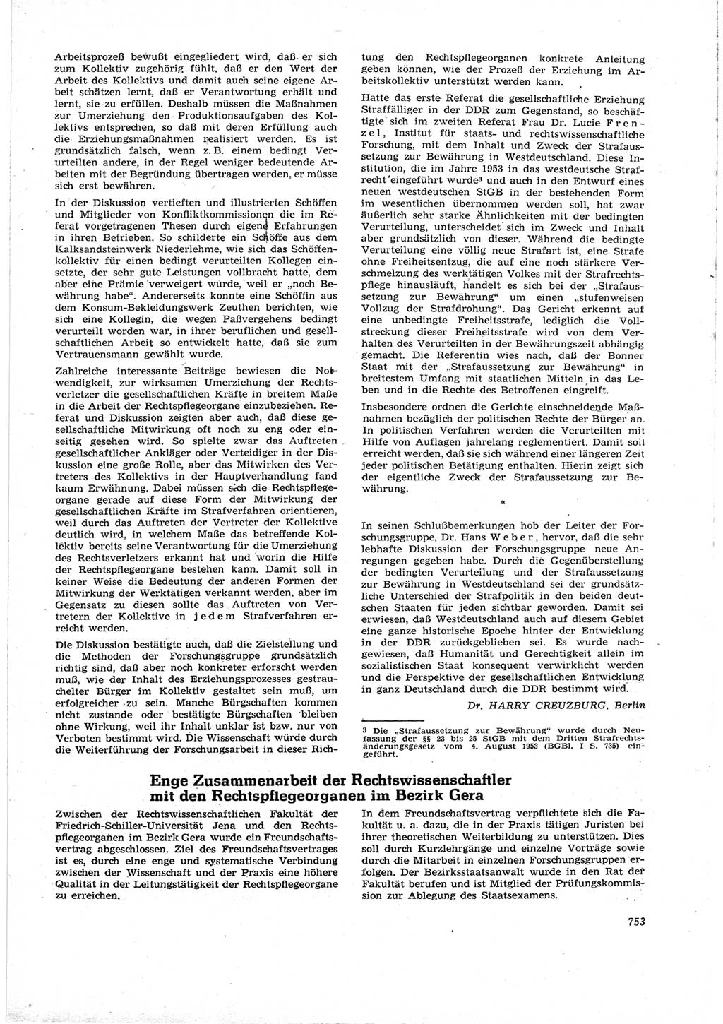 Neue Justiz (NJ), Zeitschrift für Recht und Rechtswissenschaft [Deutsche Demokratische Republik (DDR)], 17. Jahrgang 1963, Seite 753 (NJ DDR 1963, S. 753)