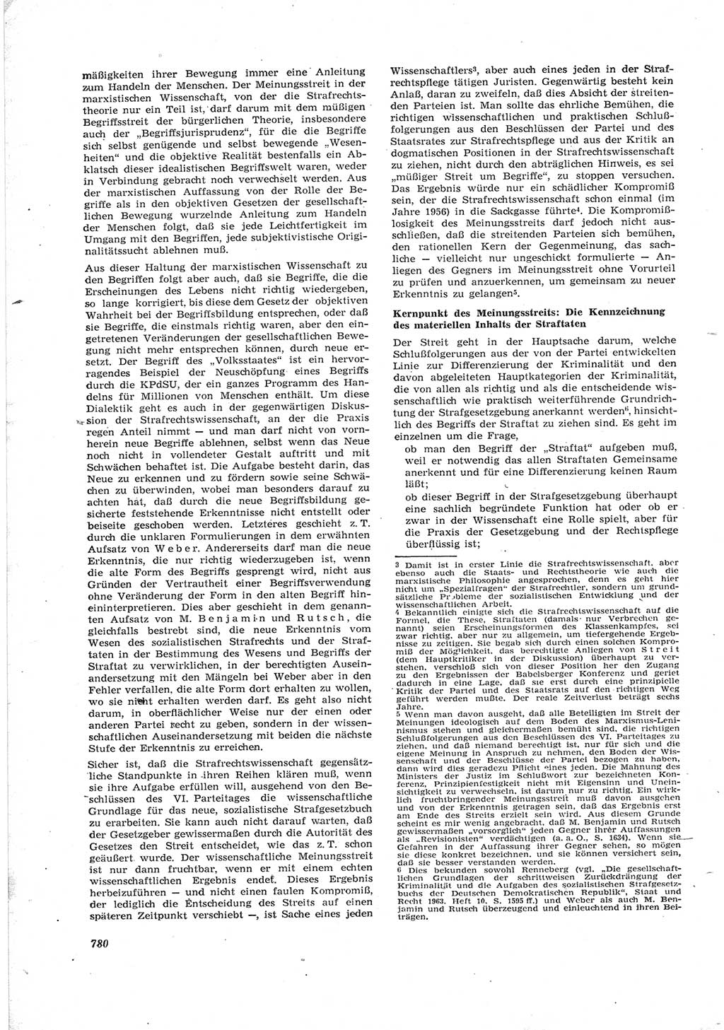 Neue Justiz (NJ), Zeitschrift für Recht und Rechtswissenschaft [Deutsche Demokratische Republik (DDR)], 17. Jahrgang 1963, Seite 780 (NJ DDR 1963, S. 780)