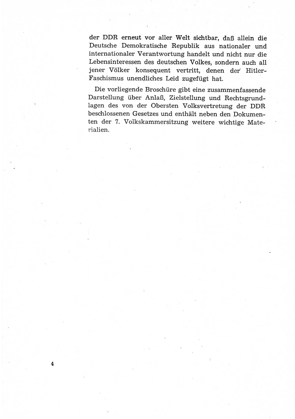 Bestrafung der Nazi- und Kriegsverbrecher [Deutsche Demokratische Republik (DDR)] 1964, Seite 4 (Bestr. Nazi-Kr.-Verbr. DDR 1964, S. 4)