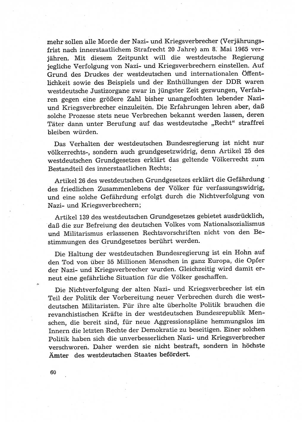 Bestrafung der Nazi- und Kriegsverbrecher [Deutsche Demokratische Republik (DDR)] 1964, Seite 60 (Bestr. Nazi-Kr.-Verbr. DDR 1964, S. 60)