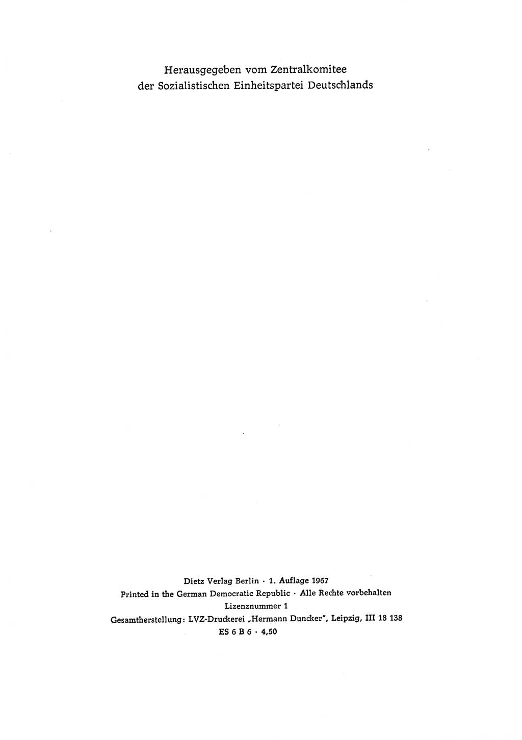 Dokumente der Sozialistischen Einheitspartei Deutschlands (SED) [Deutsche Demokratische Republik (DDR)] 1964-1965, Seite 4 (Dok. SED DDR 1964-1965, S. 4)