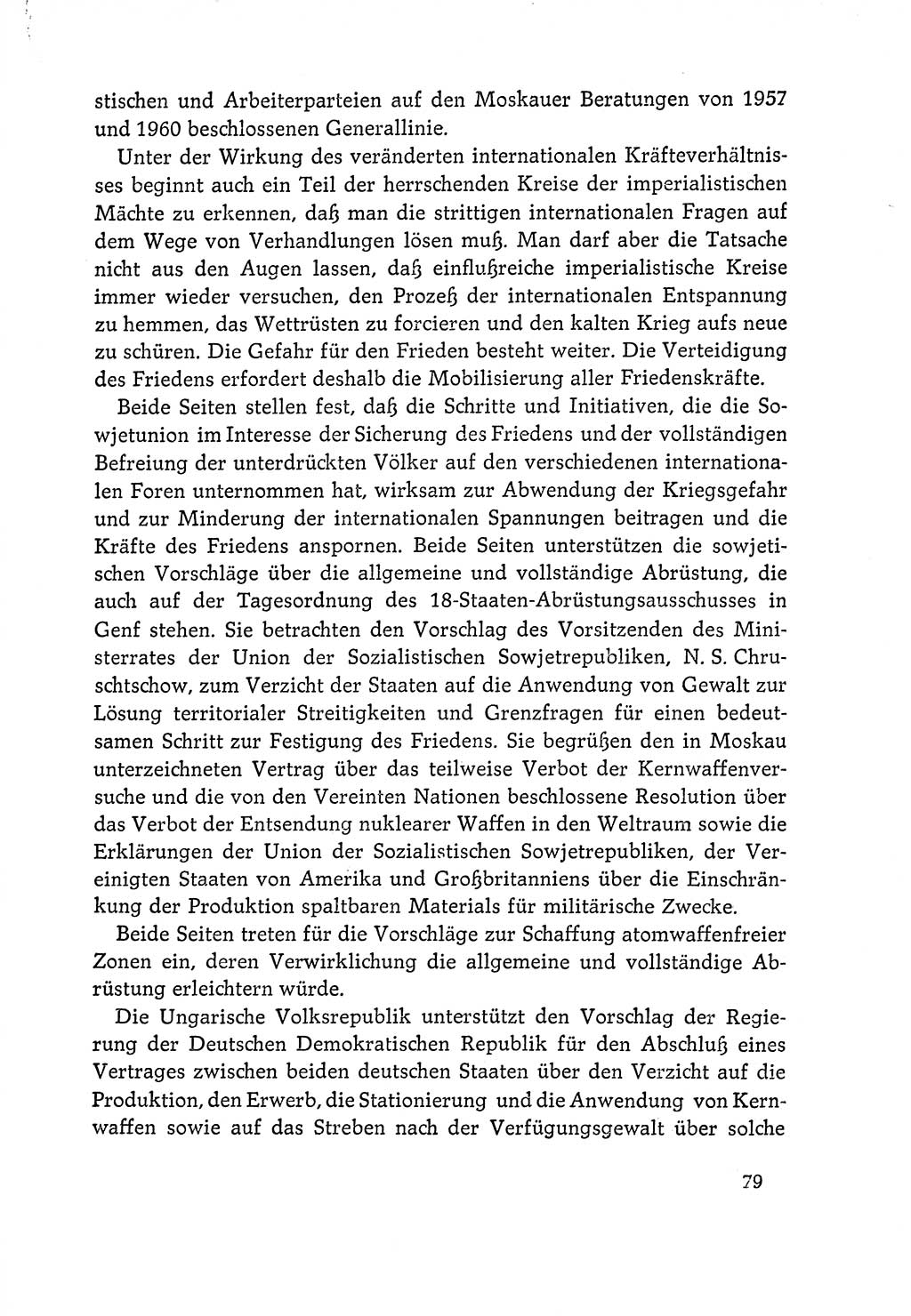 Dokumente der Sozialistischen Einheitspartei Deutschlands (SED) [Deutsche Demokratische Republik (DDR)] 1964-1965, Seite 79 (Dok. SED DDR 1964-1965, S. 79)