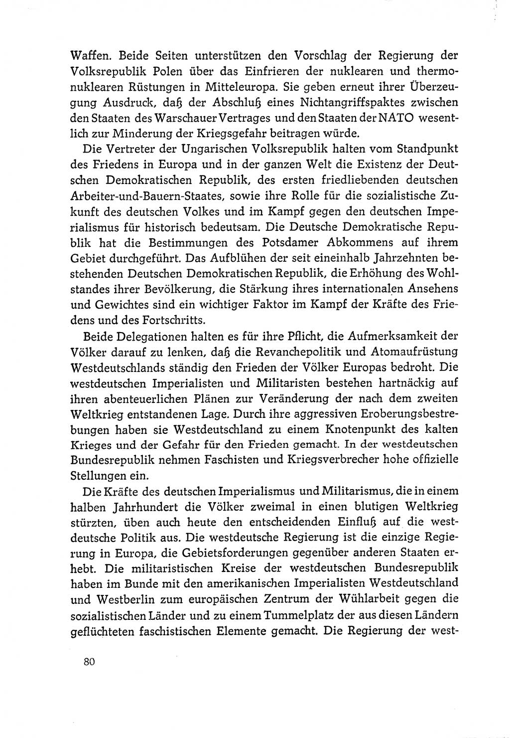 Dokumente der Sozialistischen Einheitspartei Deutschlands (SED) [Deutsche Demokratische Republik (DDR)] 1964-1965, Seite 80 (Dok. SED DDR 1964-1965, S. 80)