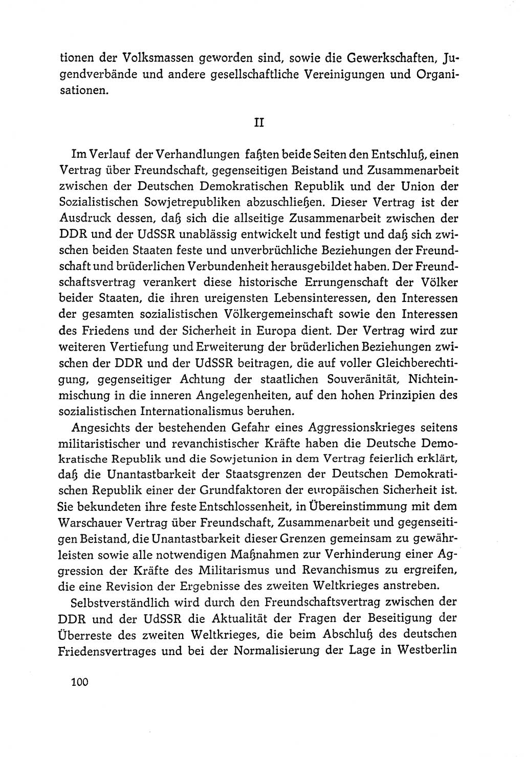 Dokumente der Sozialistischen Einheitspartei Deutschlands (SED) [Deutsche Demokratische Republik (DDR)] 1964-1965, Seite 100 (Dok. SED DDR 1964-1965, S. 100)