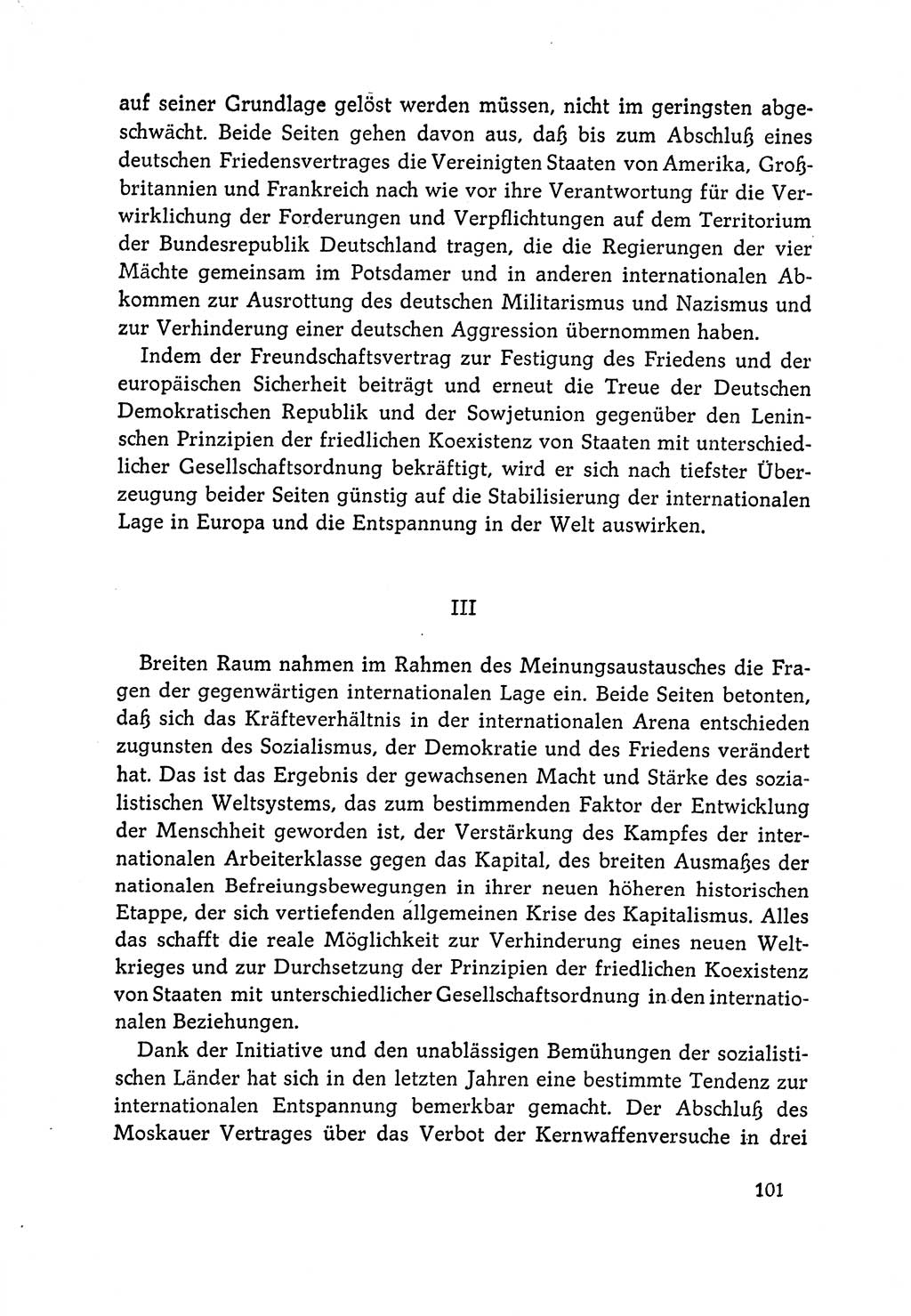 Dokumente der Sozialistischen Einheitspartei Deutschlands (SED) [Deutsche Demokratische Republik (DDR)] 1964-1965, Seite 101 (Dok. SED DDR 1964-1965, S. 101)