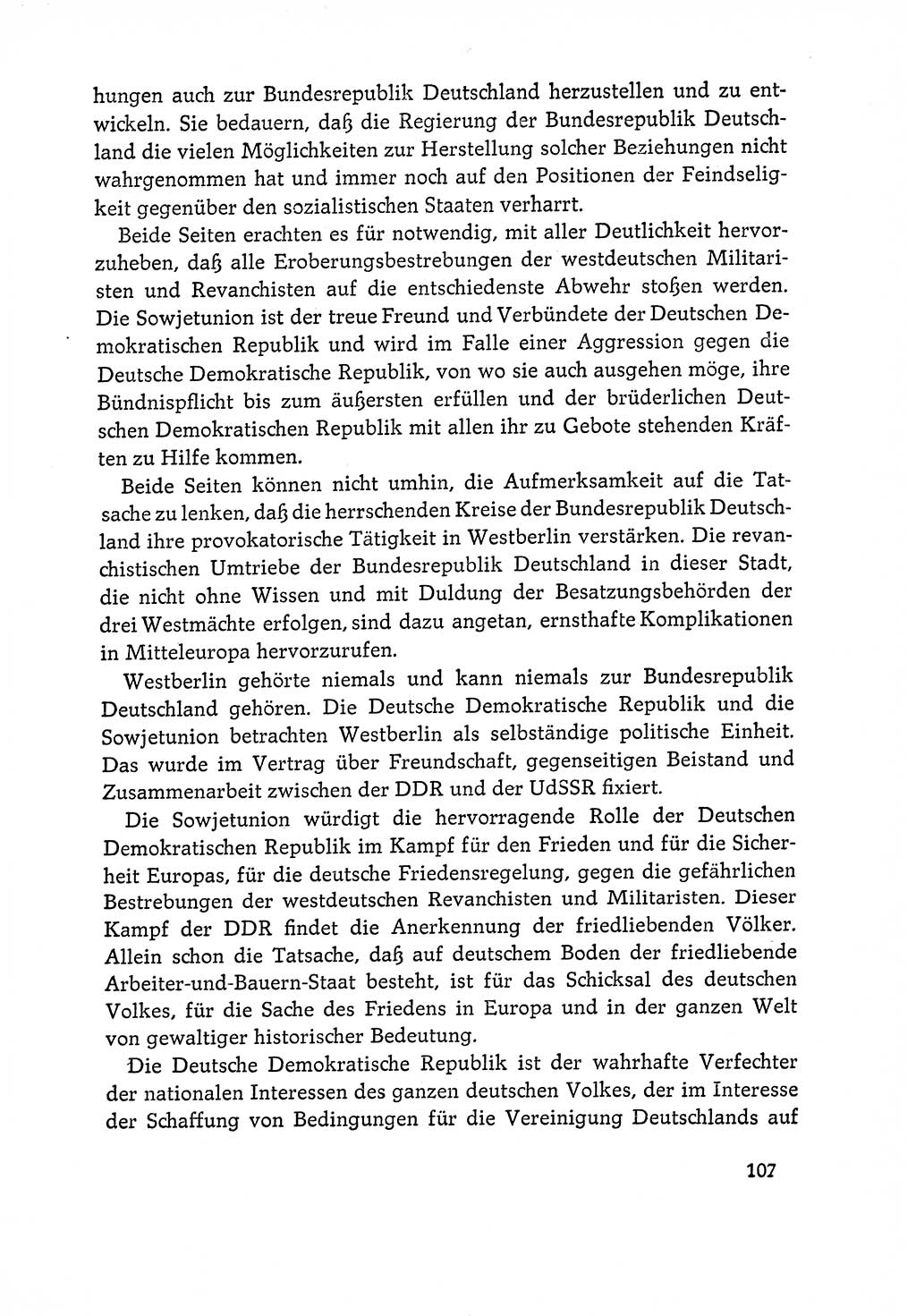 Dokumente der Sozialistischen Einheitspartei Deutschlands (SED) [Deutsche Demokratische Republik (DDR)] 1964-1965, Seite 107 (Dok. SED DDR 1964-1965, S. 107)